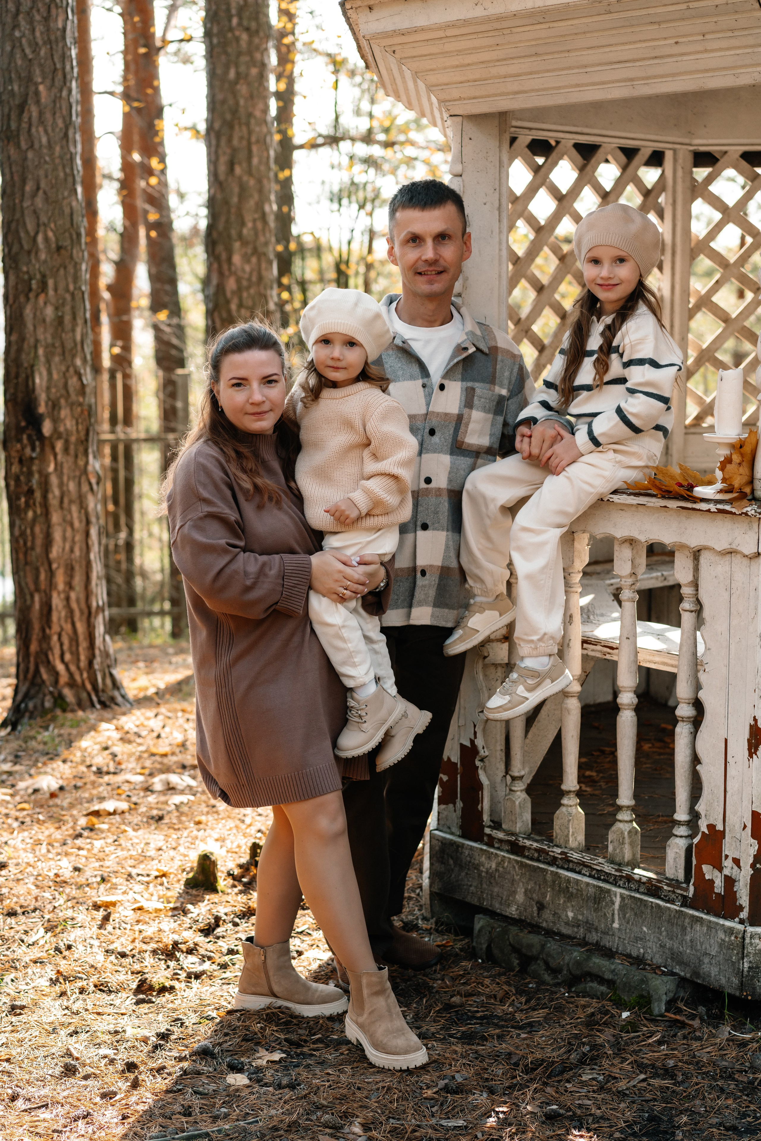 Осенняя фотосессия. Семейный фотограф Одинцово Москва Наталия Черенкова