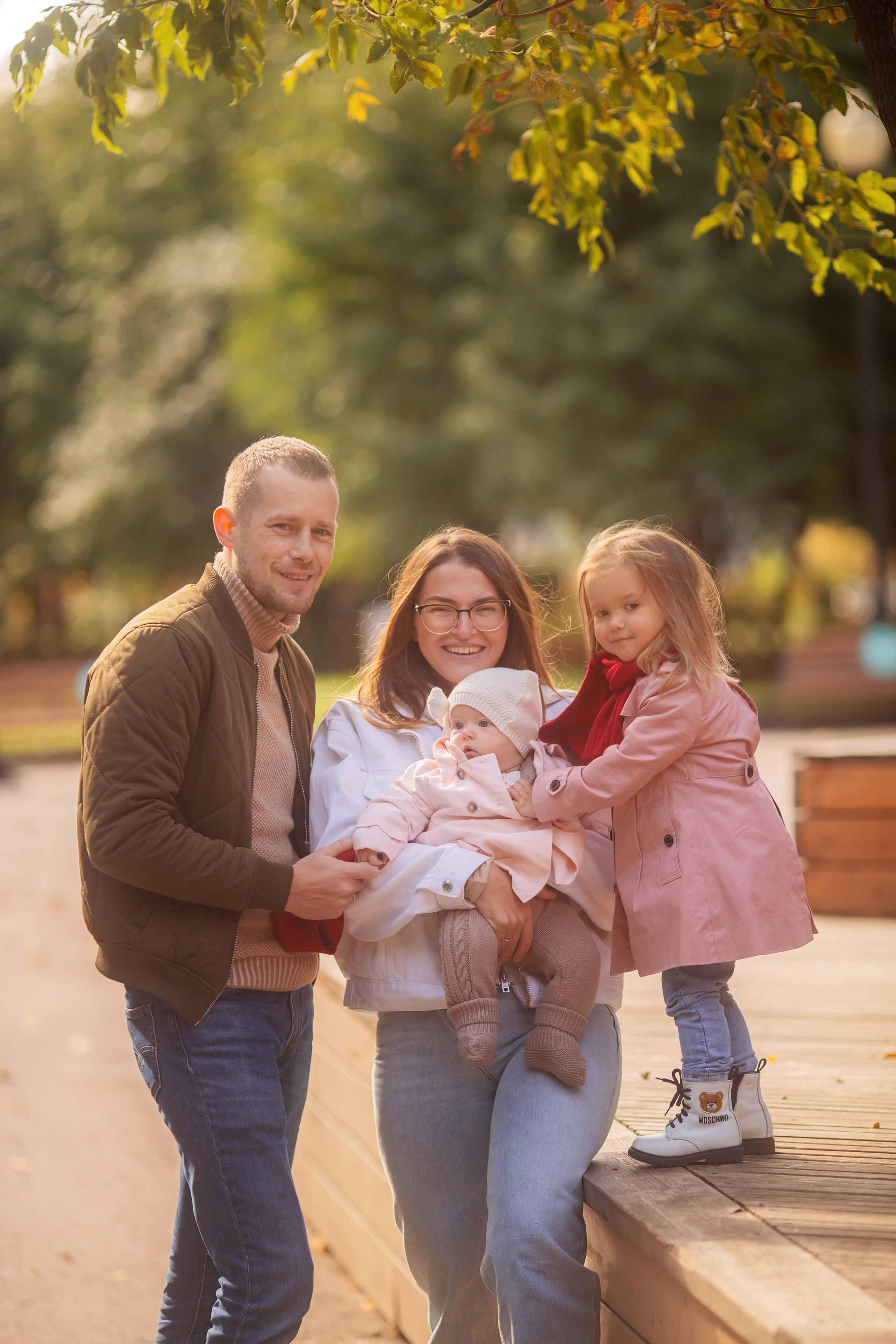 Прогулка в Парке Горького. צלם ואמן ילדים ומשפחה