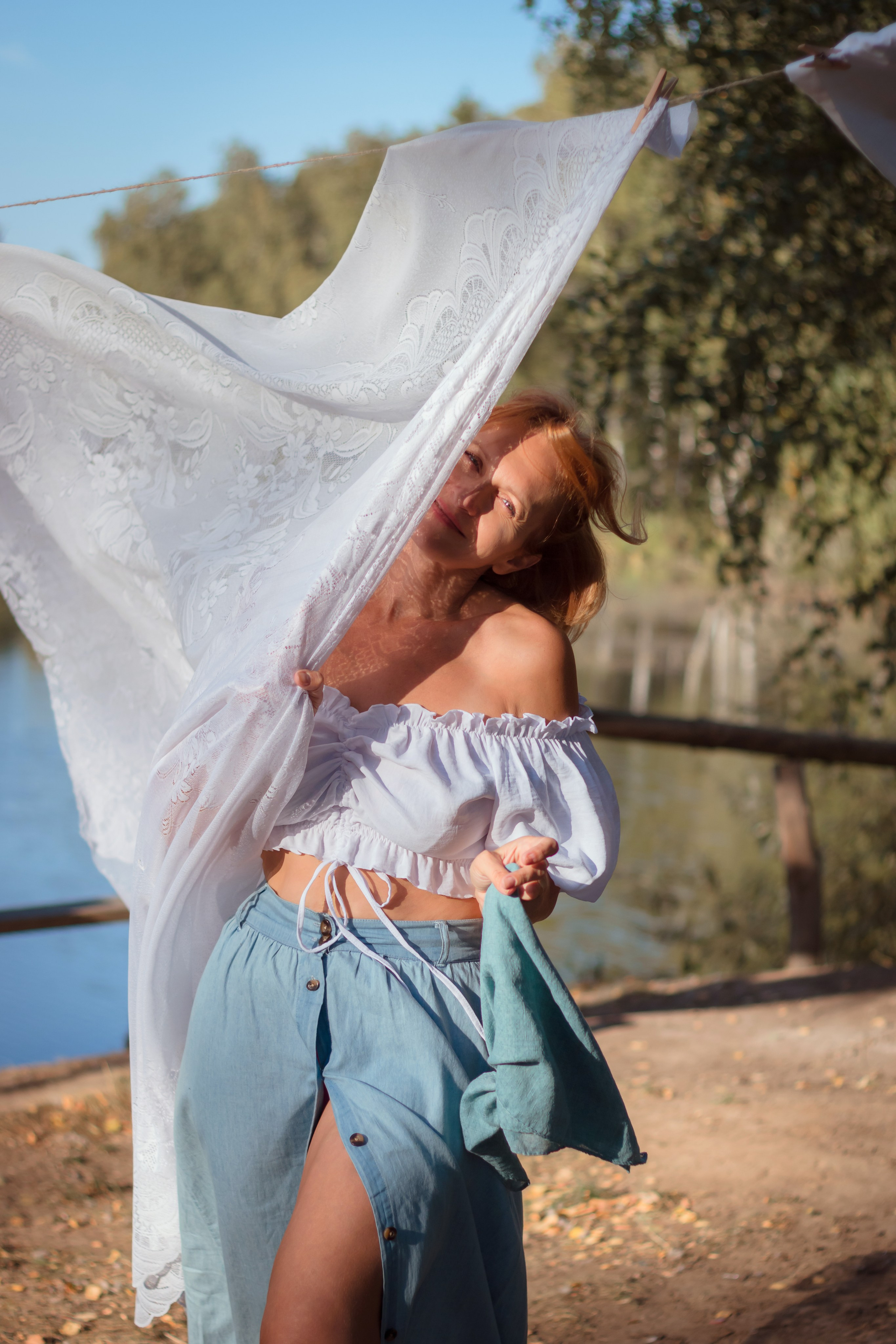 Большая стирка. Анна и Елена. Фотограф Мария Винницкая