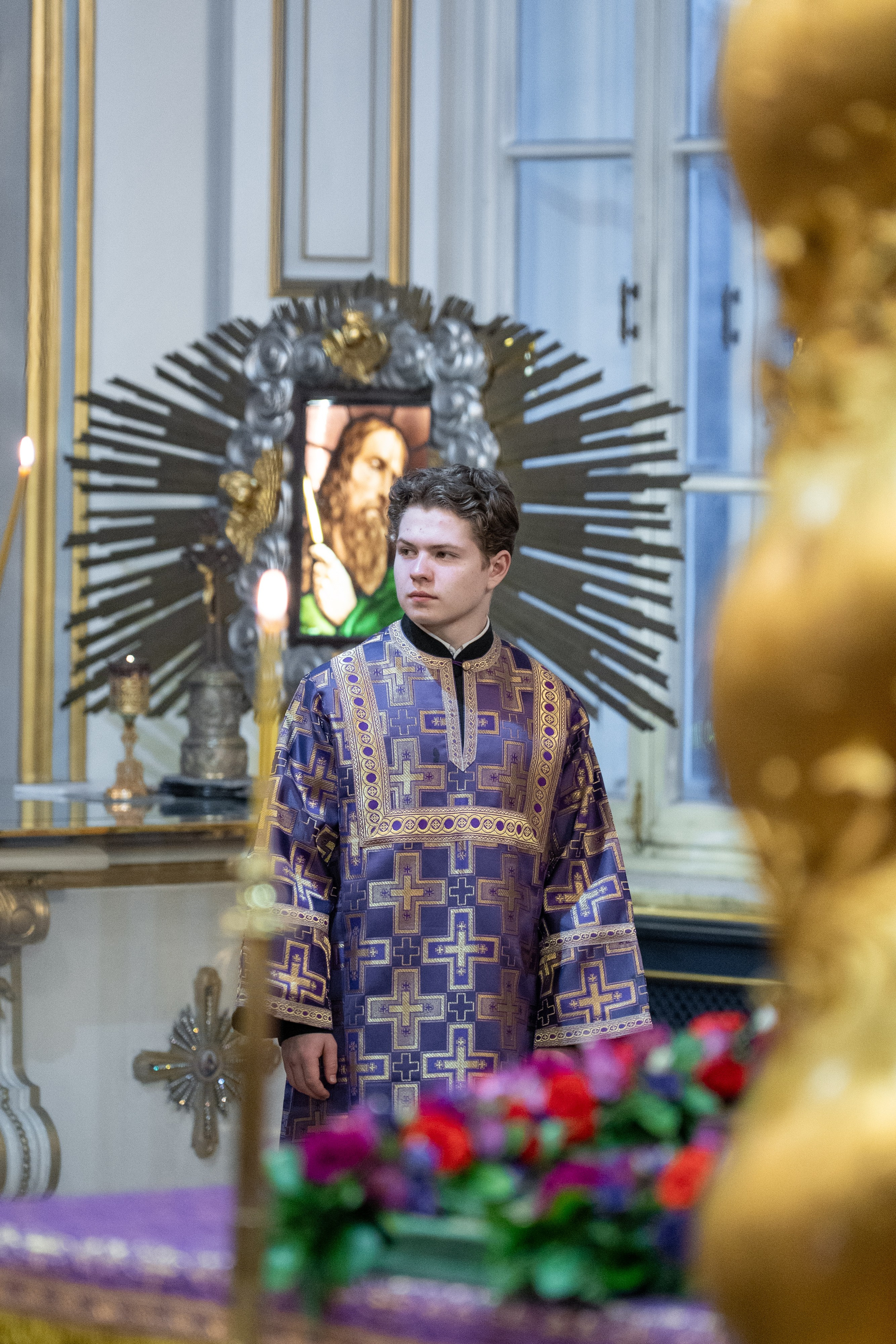 Воскресное бдение в канун Недели Крестопоклонной. НИКОЛО-БОГОЯВЛЕНСКИЙ МОРСКОЙ СОБОР