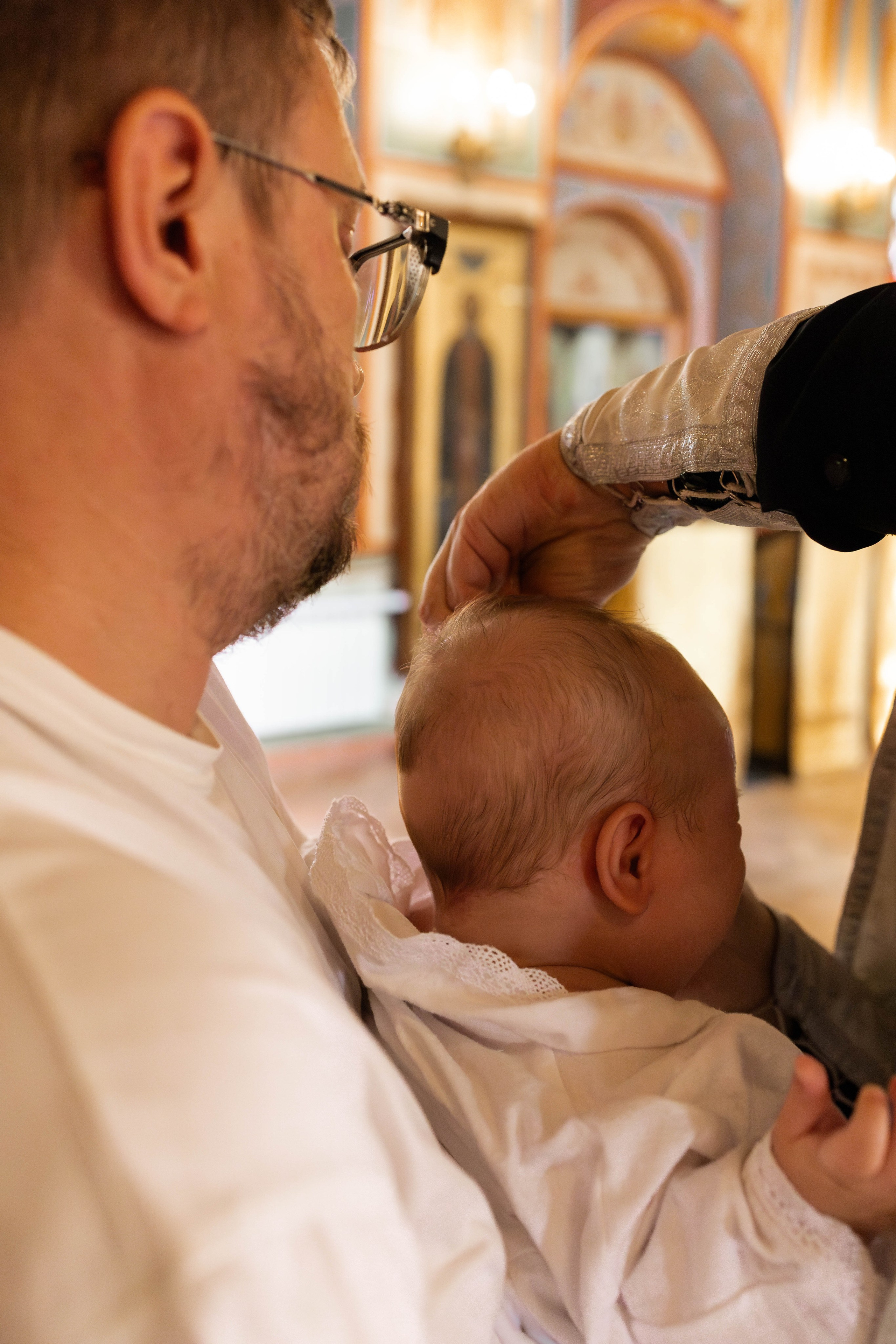 Таинство Крещения Евгения. Фотограф новорождённых Newborn Москва