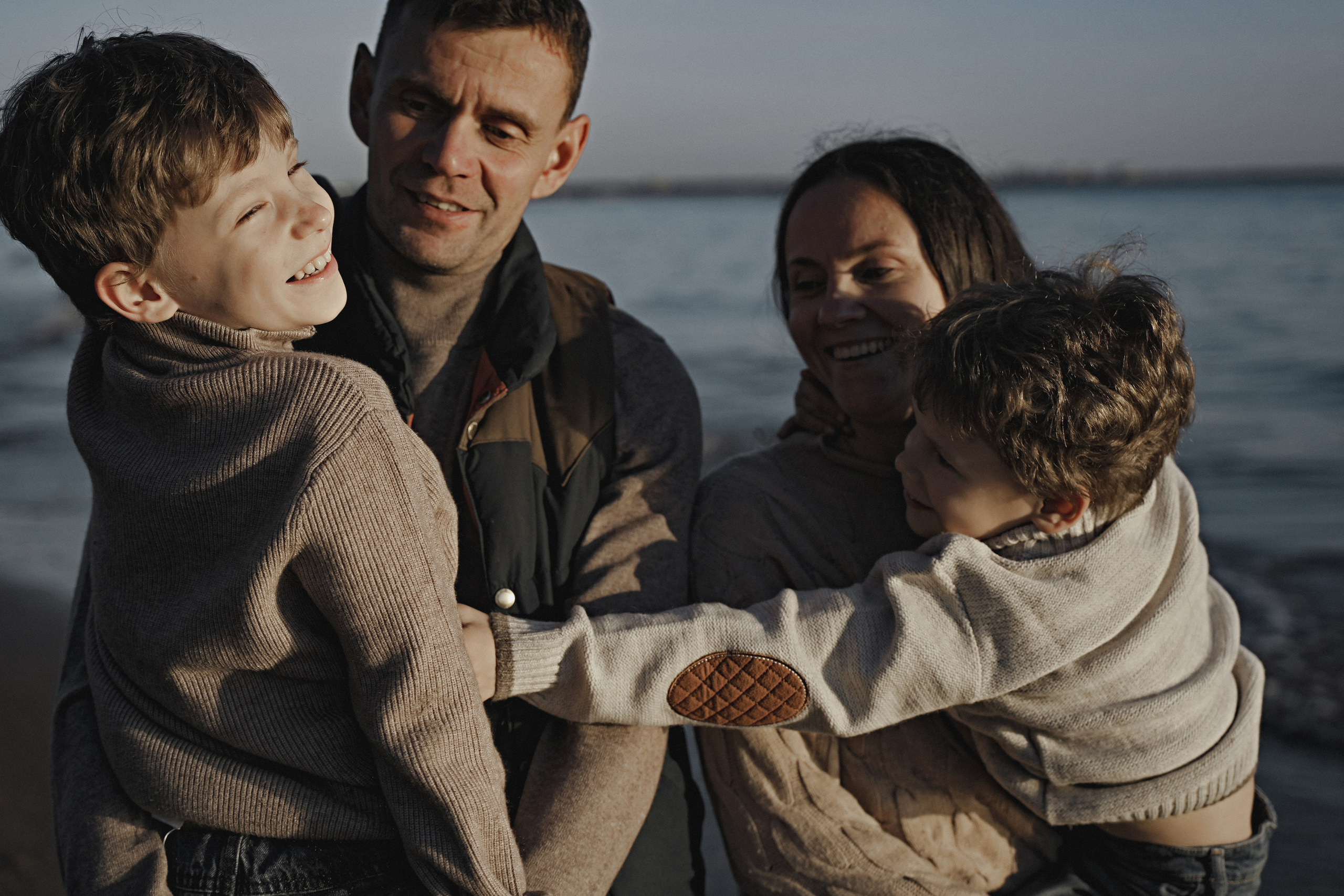 Семейная съёмка семьи Лукиных. Фотограф из Санкт-Петербурга Бызина Наталья