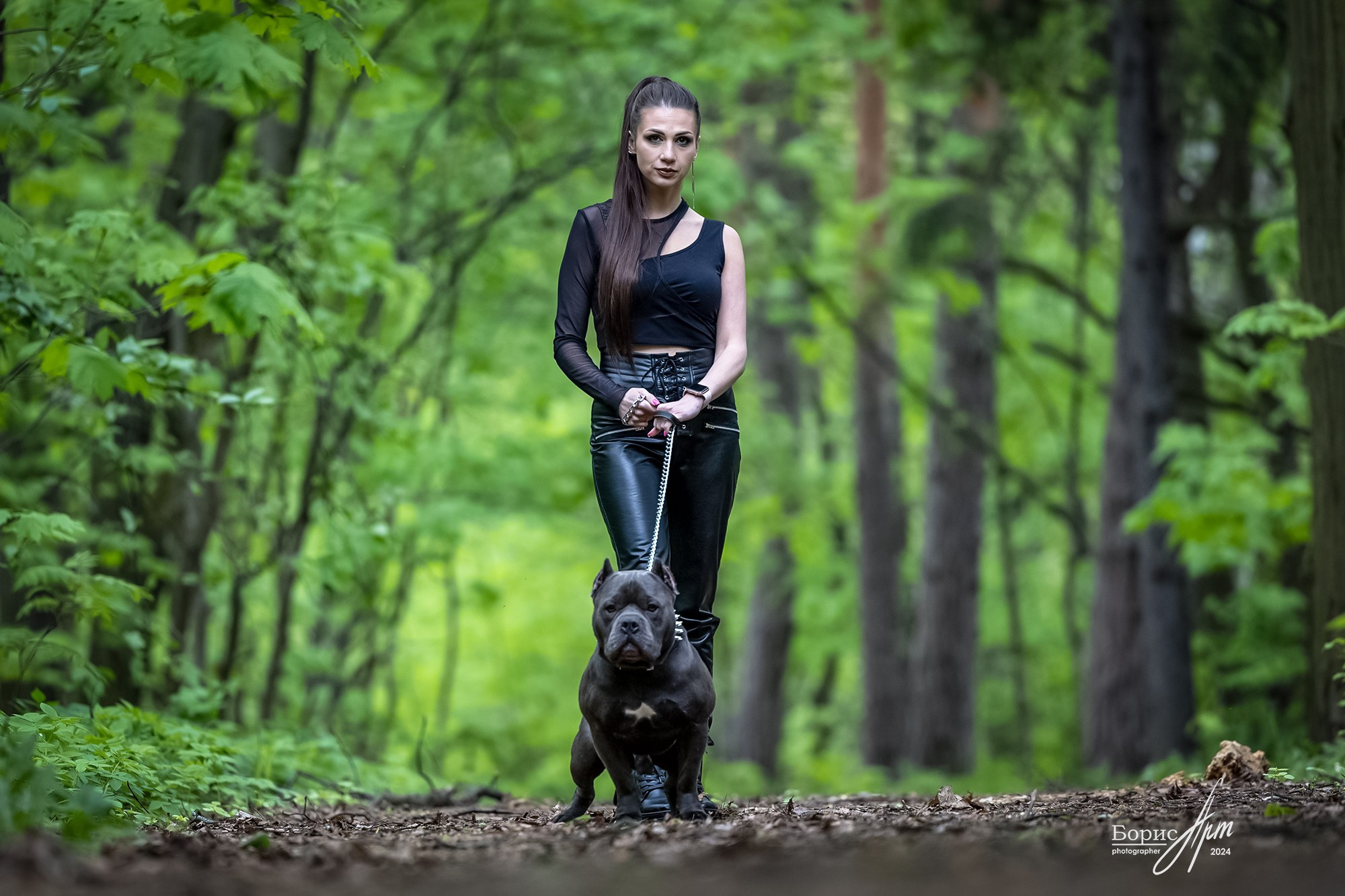 МАШЕНЬКА И БУЛЛИ. Борис Артамонов фотограф — анималист. Москва