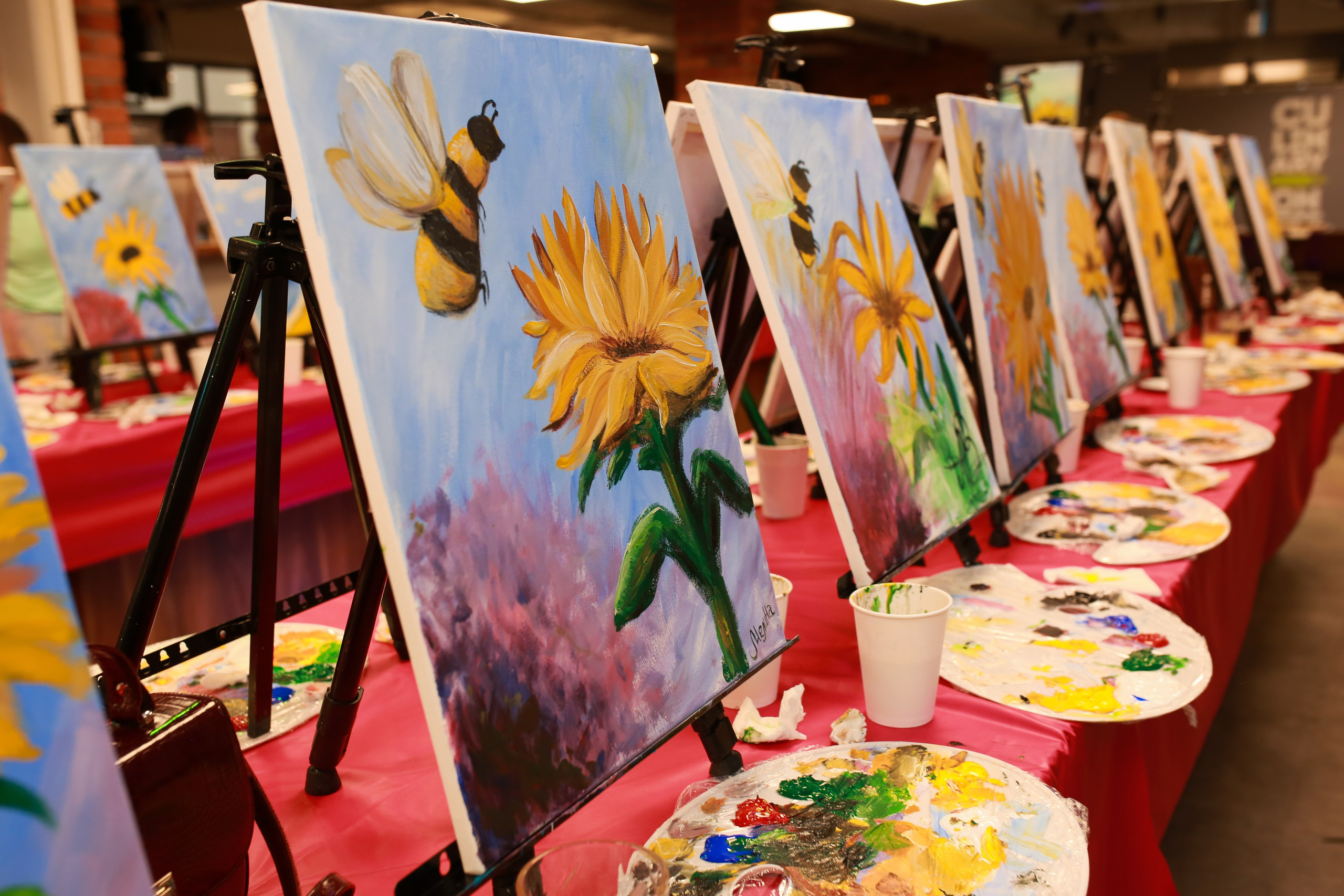 Арт-созыв для сотрудников «Газпром». Репортажный и портретный фотограф Полина Ершова