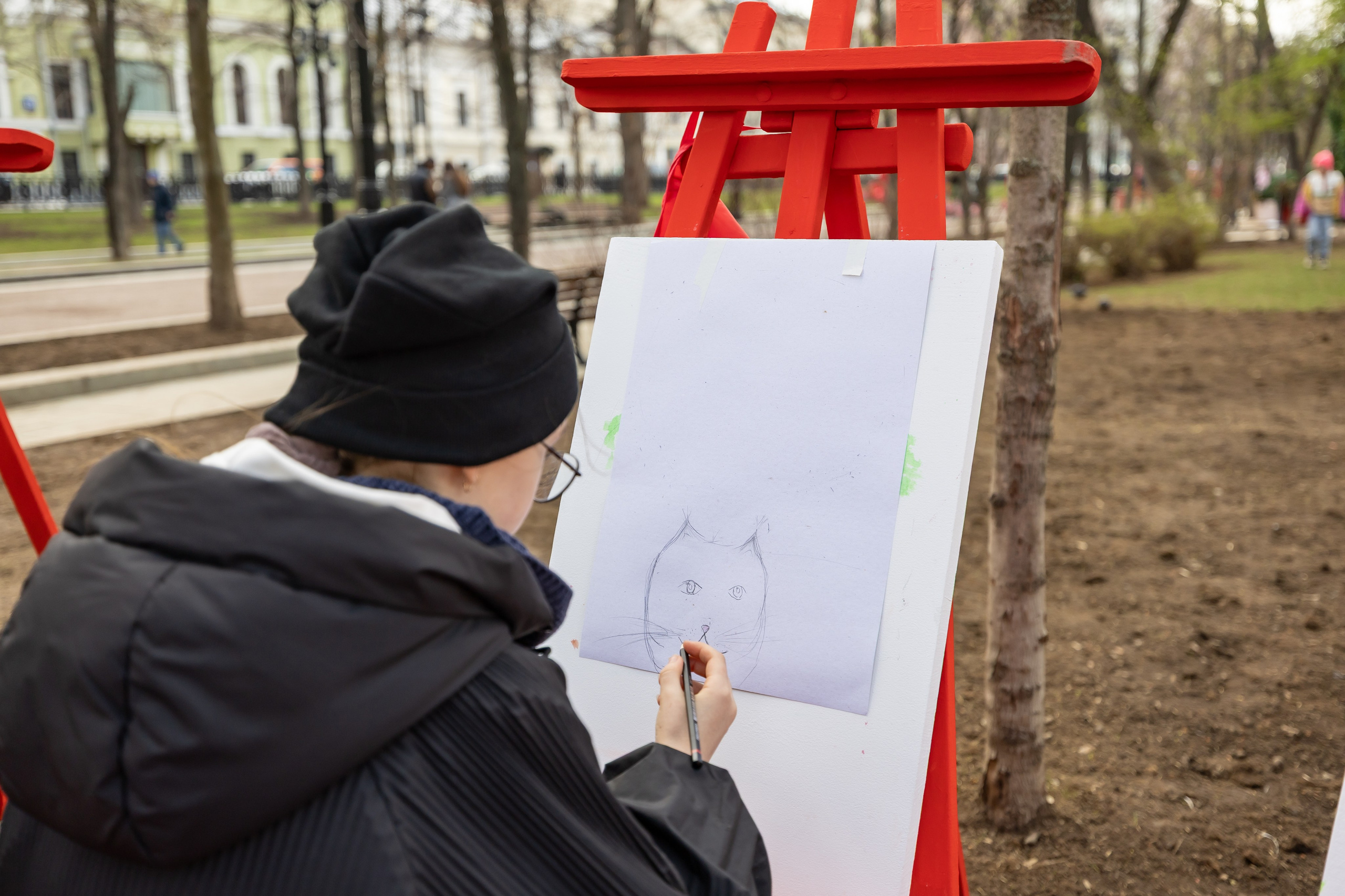 Проект «Моспитомец» на Тверском бульваре. Фотограф Владимир Охрименко