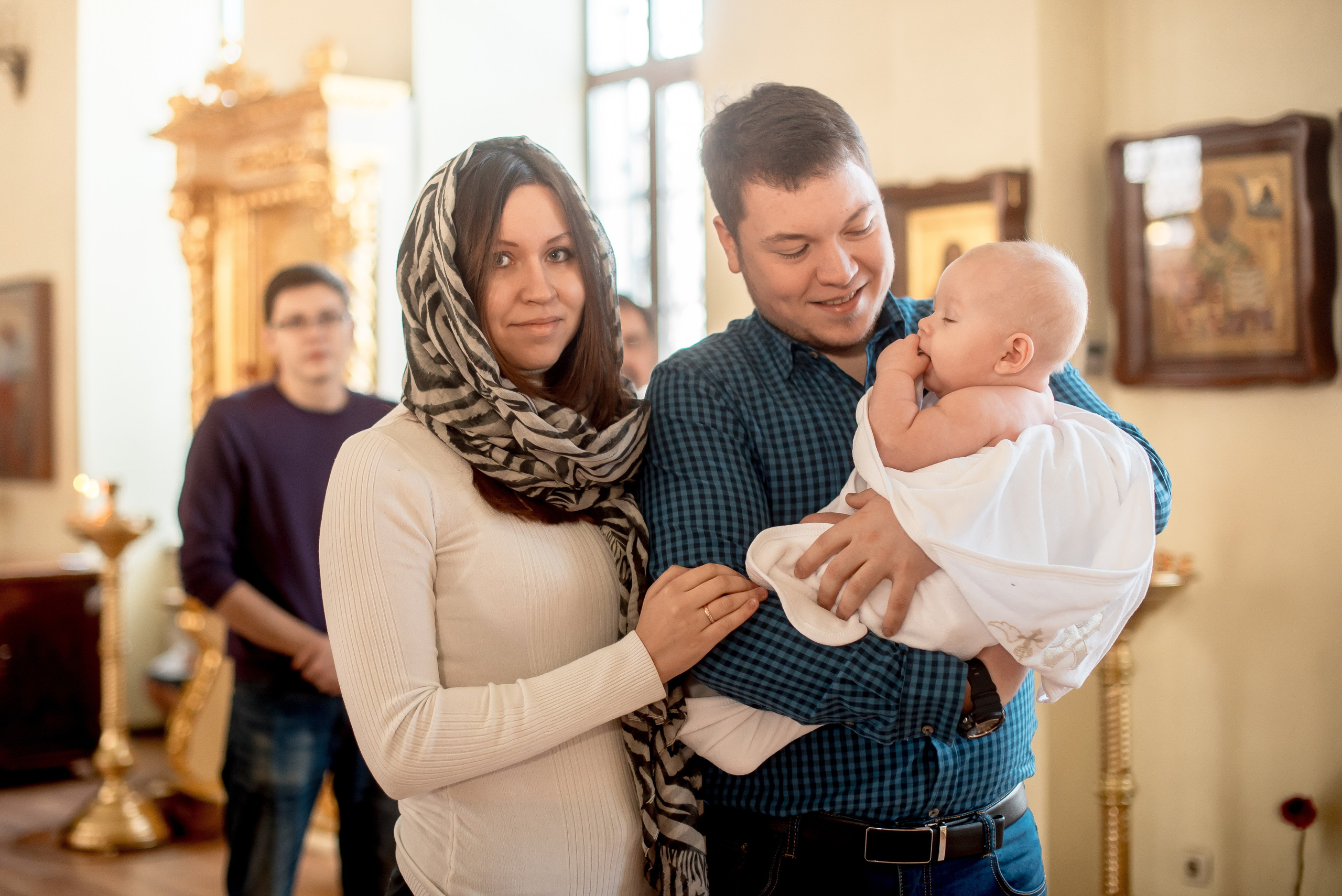 Крещение Максима. Фотограф Мария Стрелкова