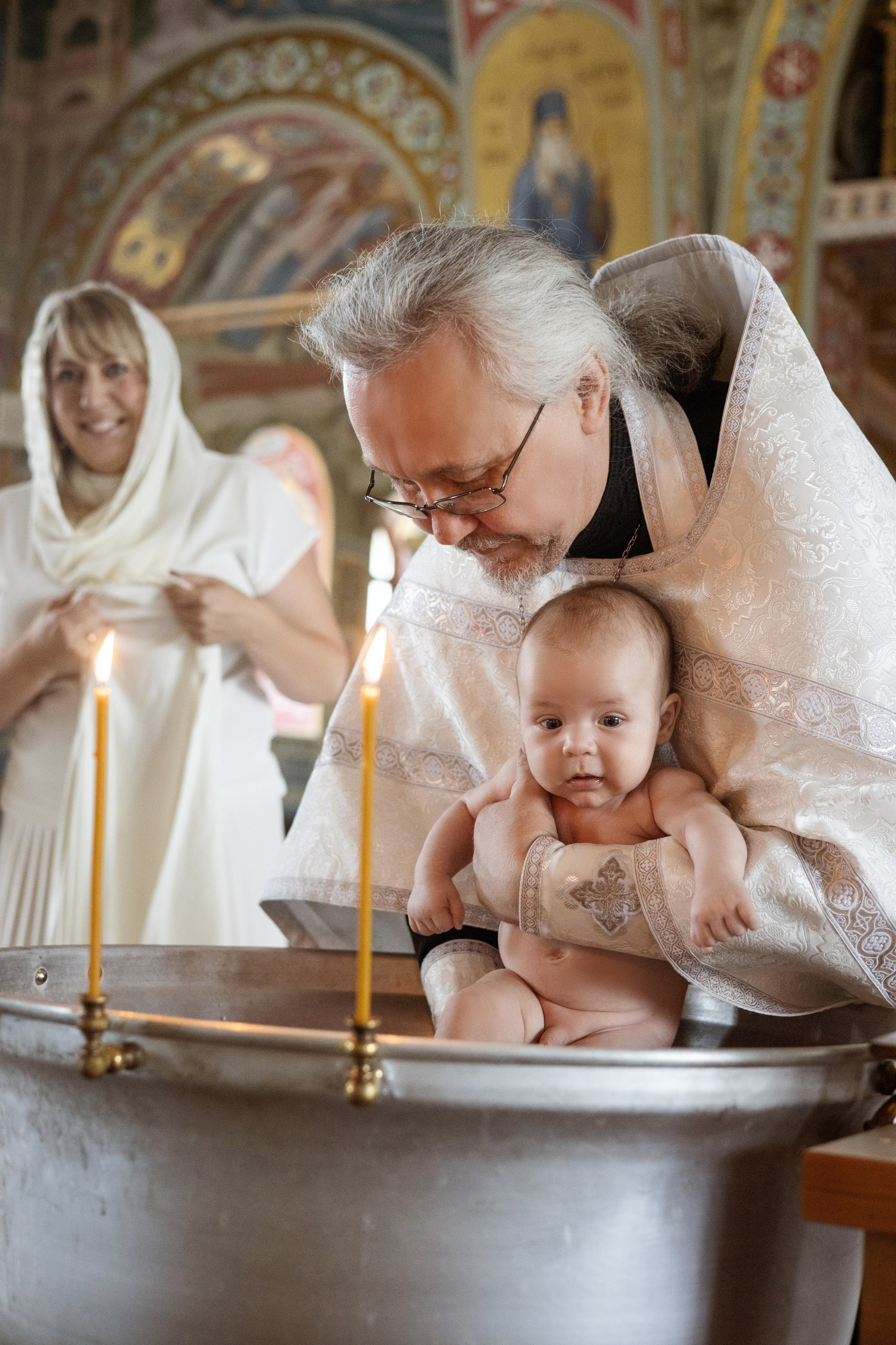 Съемка Таинство Крещения. Фотограф новорожденных Воронеж