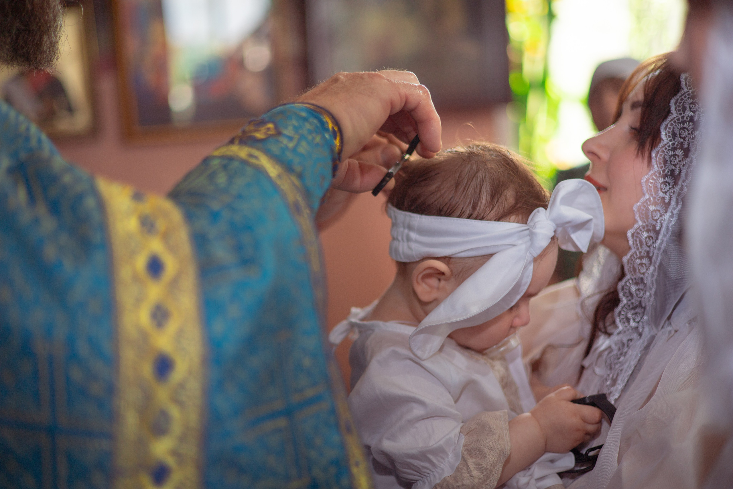 Таинство Крещения Мирославы. Семейный и детский фотограф в Михайловке Татьяна Лестьева