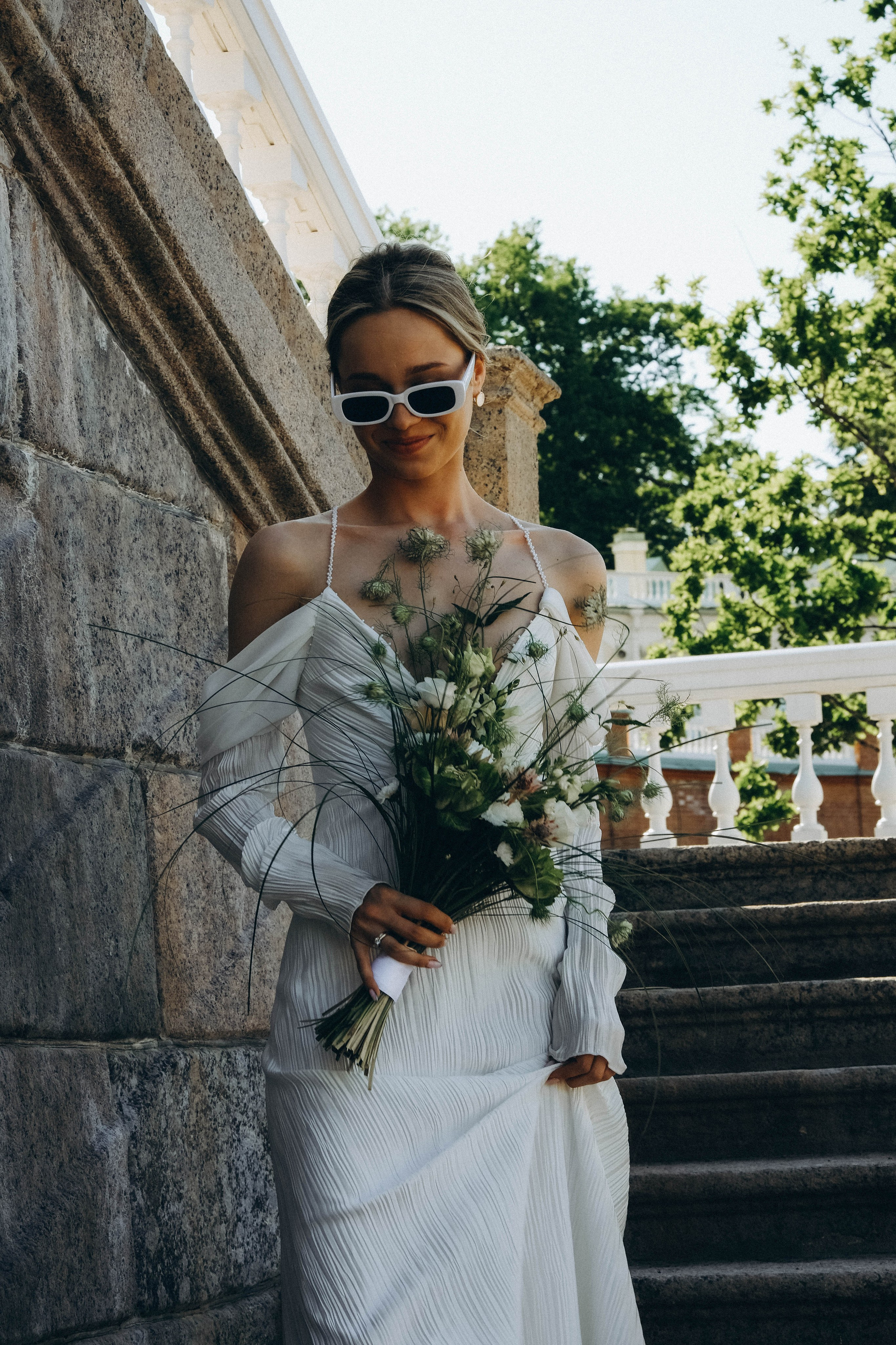 СВАДЕБНАЯ СЬЕМКА В ПАРКЕ ОРАНИЕНБАУМ. Профессиональный фотограф, Санкт-Петербург — Виктория Богомолова