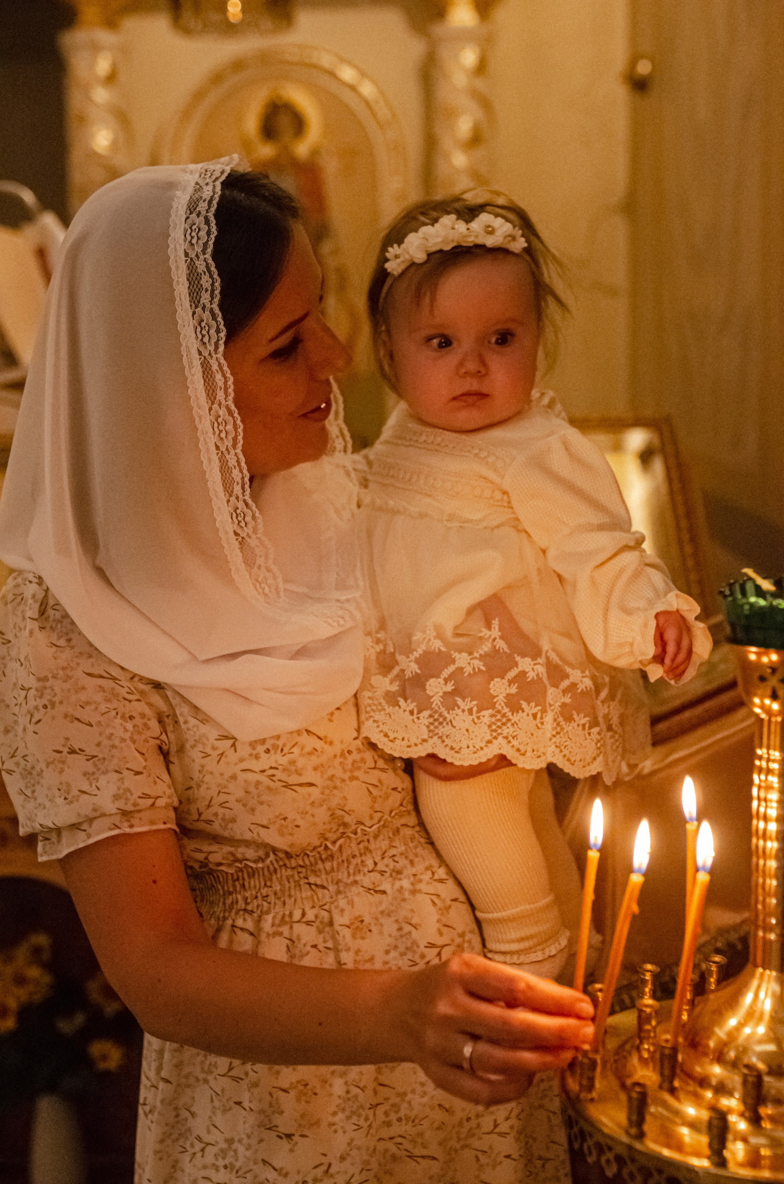 Таинство крещения Полины. Семейный фотограф в Барнауле Ирина Ястребова