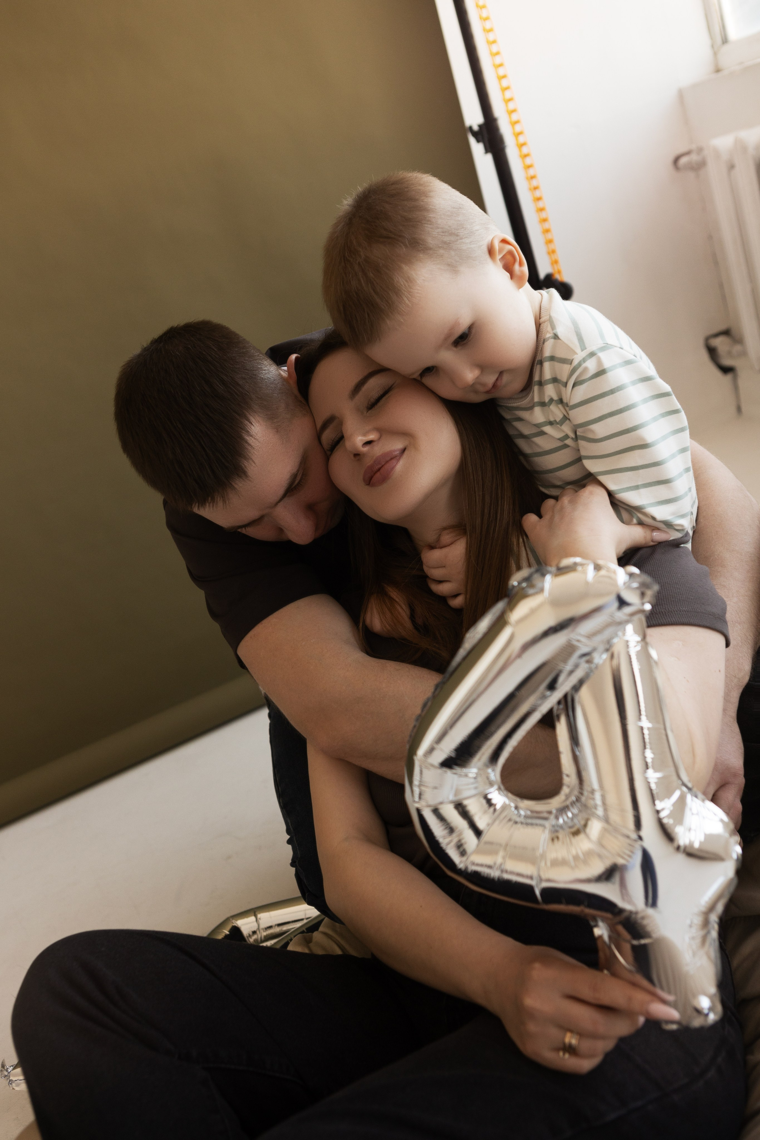 Алёна, Владимир и Миша. Фотограф Алина Кучумова