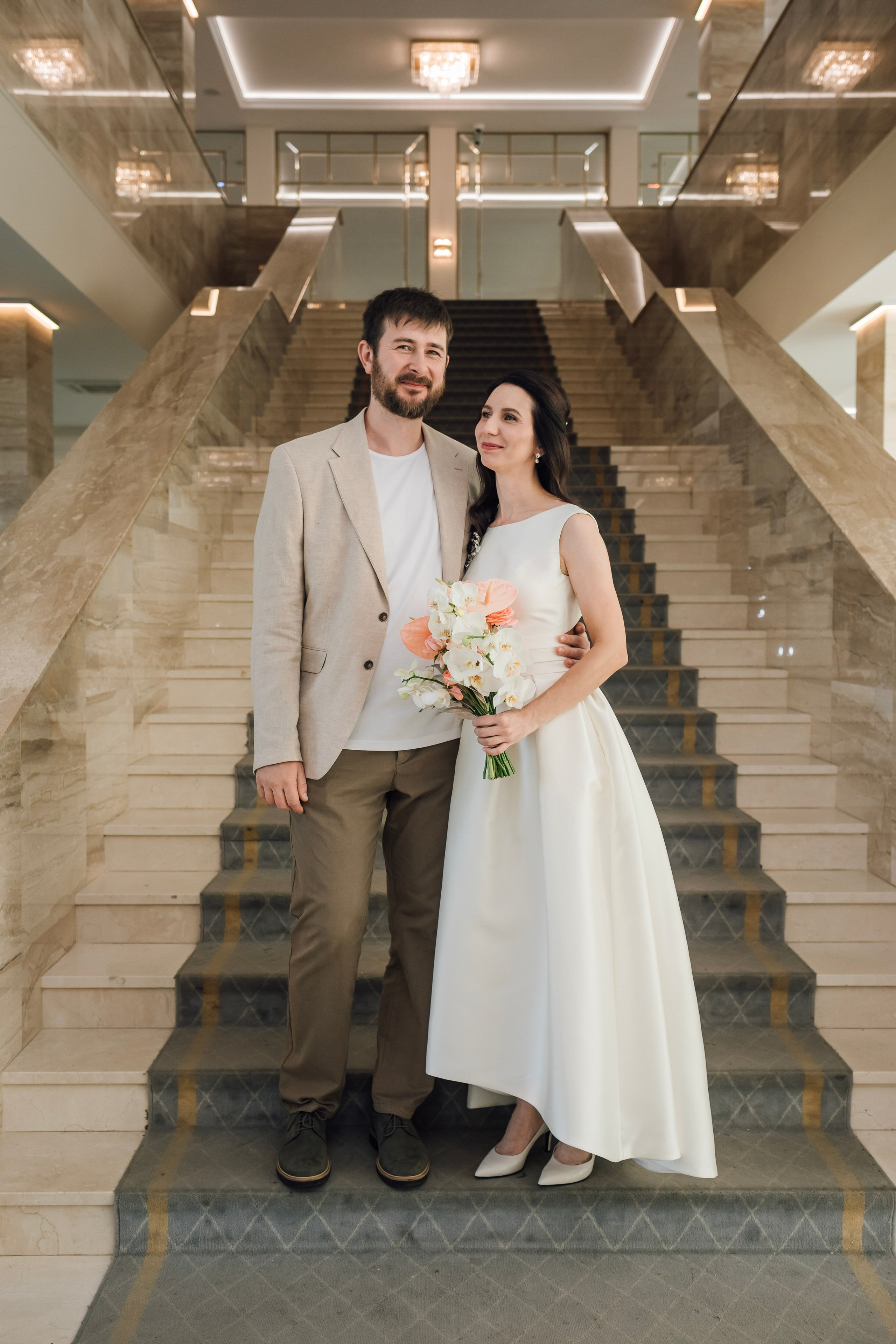 Таня и Миша. Свадьба в лофте. Свадебный и семейный фотограф в Москве Евгения Лисина