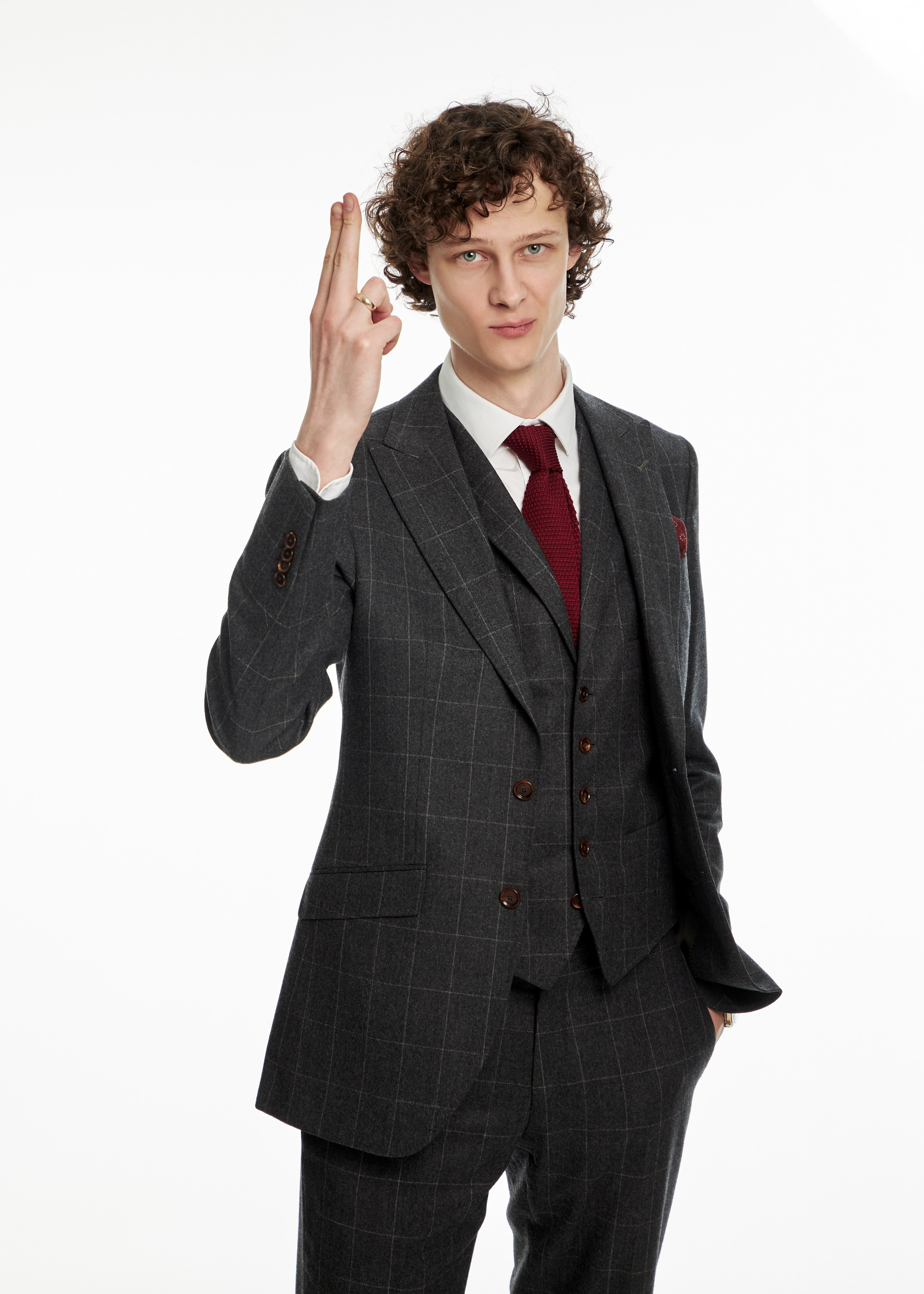 Фотосессия в студии — бизнес портрет. Фотограф Михаил Стенин