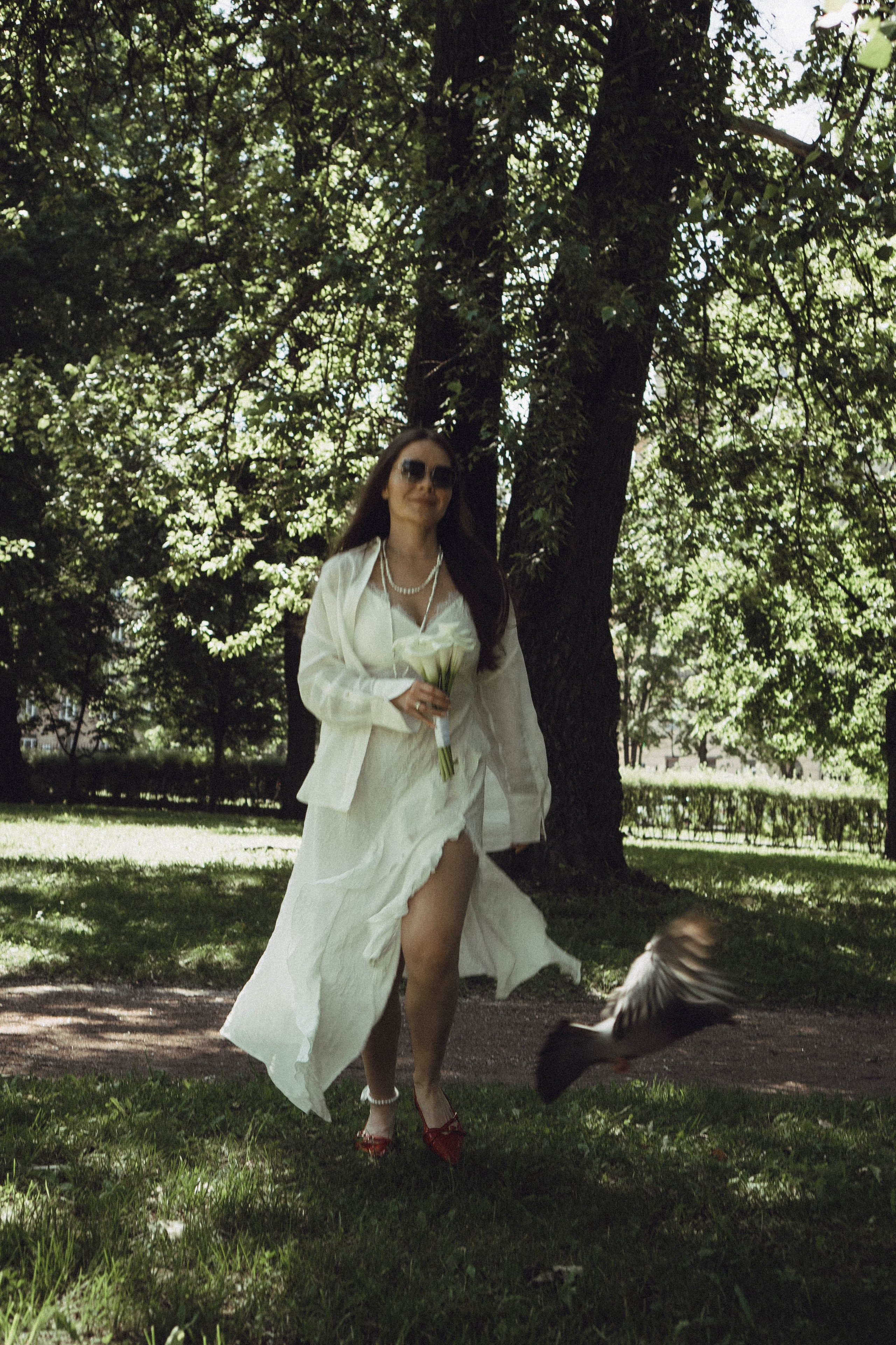 СВАДЕБНАЯ СЬЕМКА В ПАРКЕ ПОБЕДЫ И ПРОГУЛКА ПО МОСКОВСКОМУ ПРОСПЕКТУ. Профессиональный фотограф, Санкт-Петербург — Виктория Богомолова