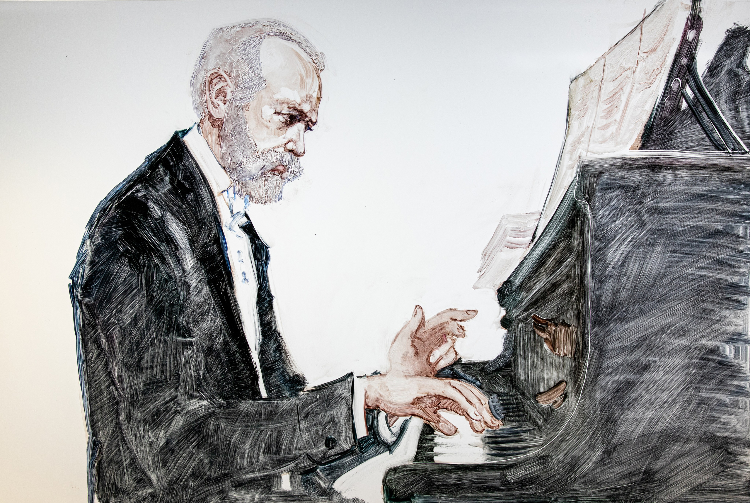 Чайковский. Художник Анна Хопта