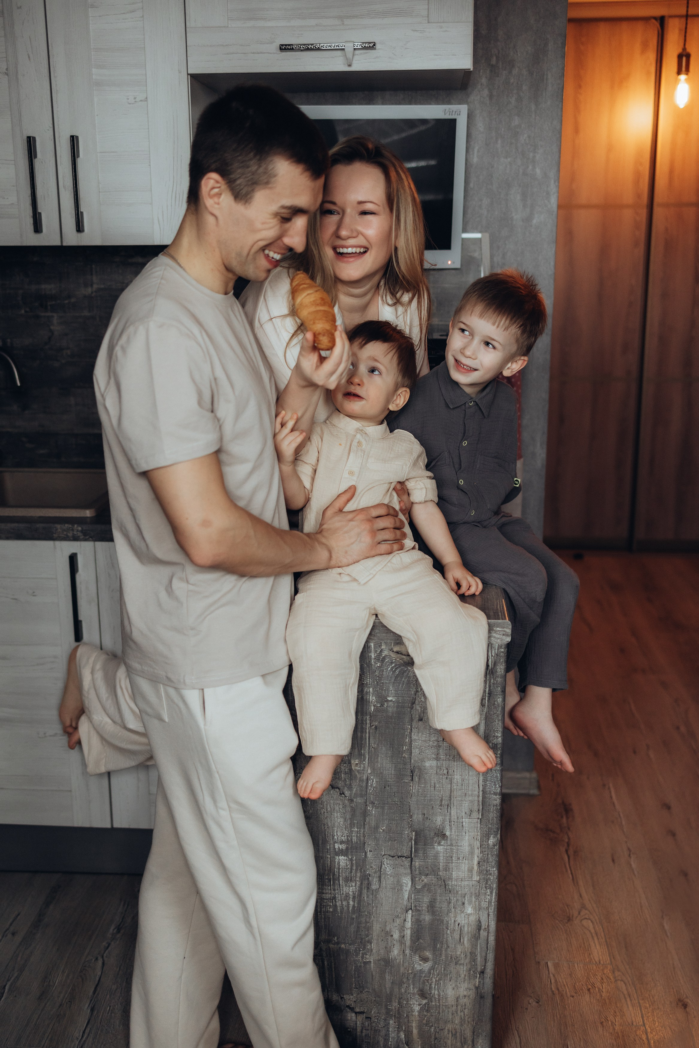 Анастасия, Игорь и сыновья. Семейный фотограф, детские, семейные, лав стори съемки в Москве