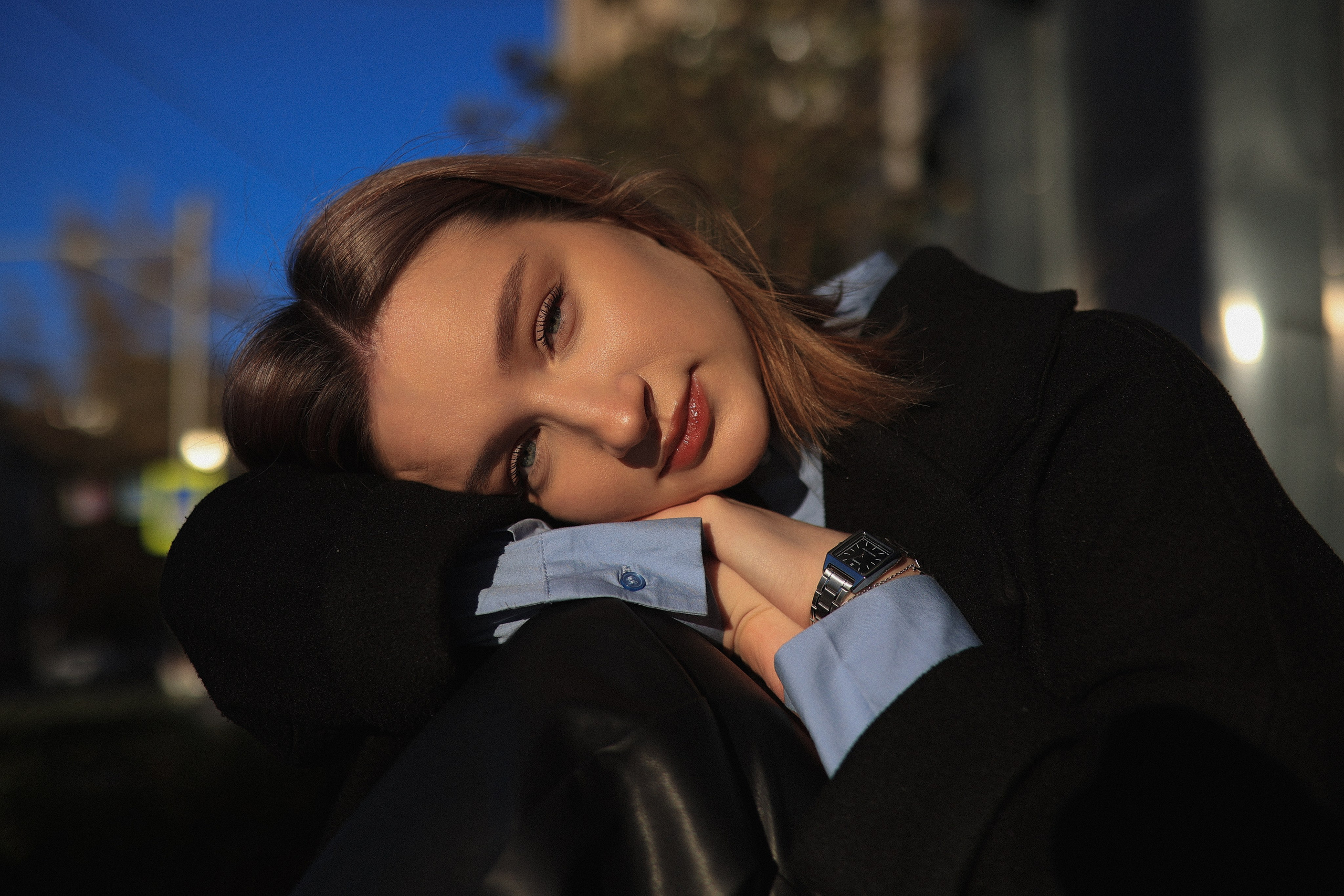 Фотосъёмка для Даши на улице. Фотограф Самара Лена Мандарин