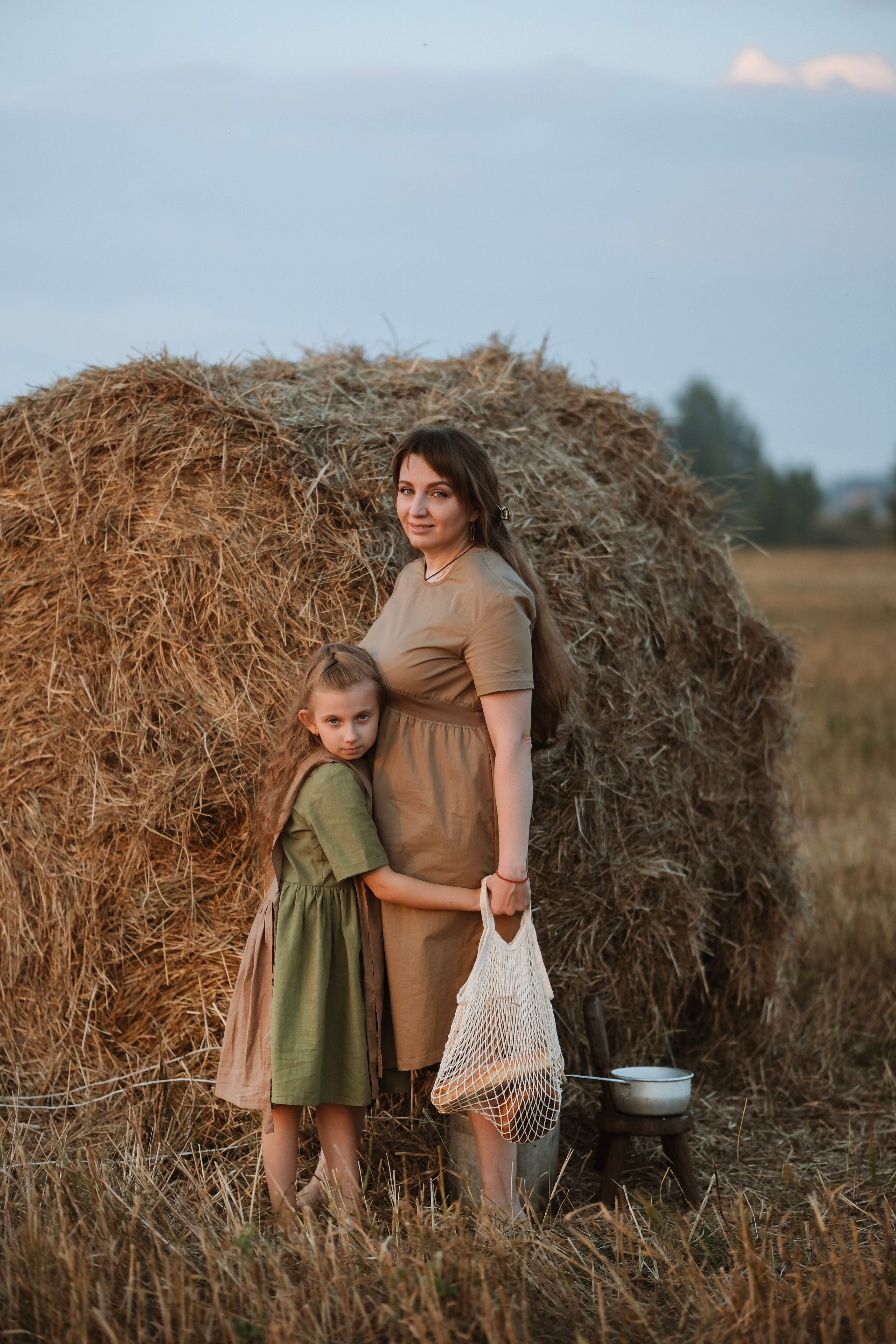 По полюшку. Фотограф новорожденных в Брянске Анжелика Прохоренкова