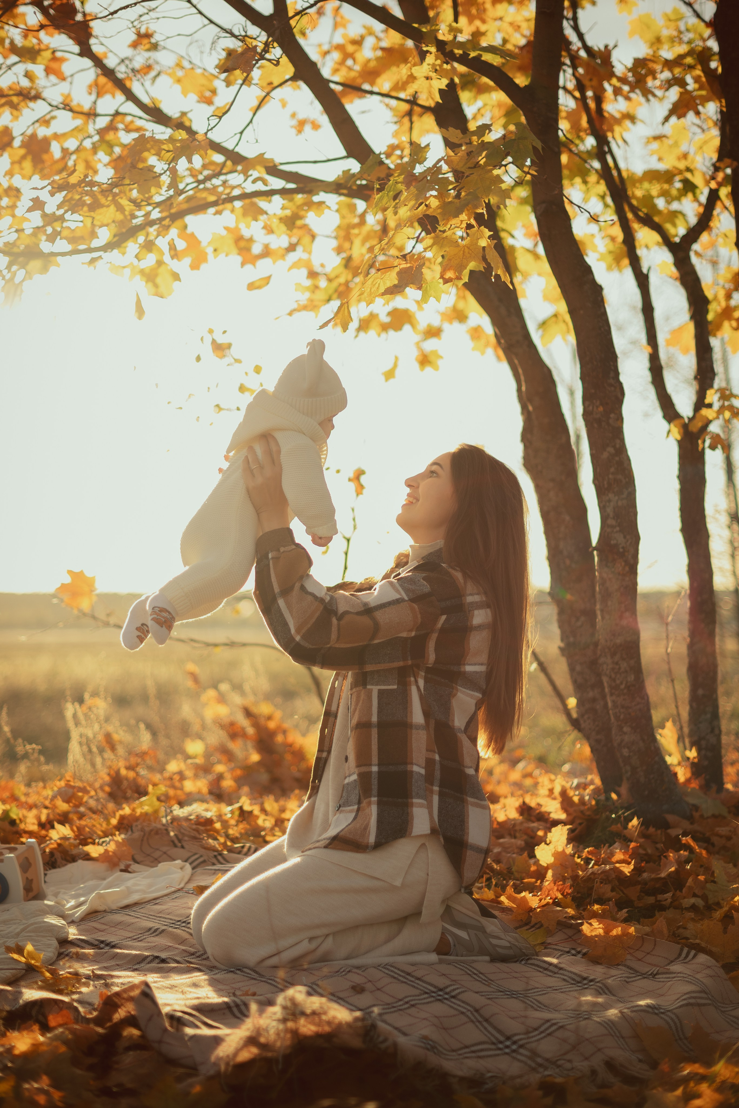 Мамочки осенью. Семейный и детский фотограф в Щелково Алена Дробот