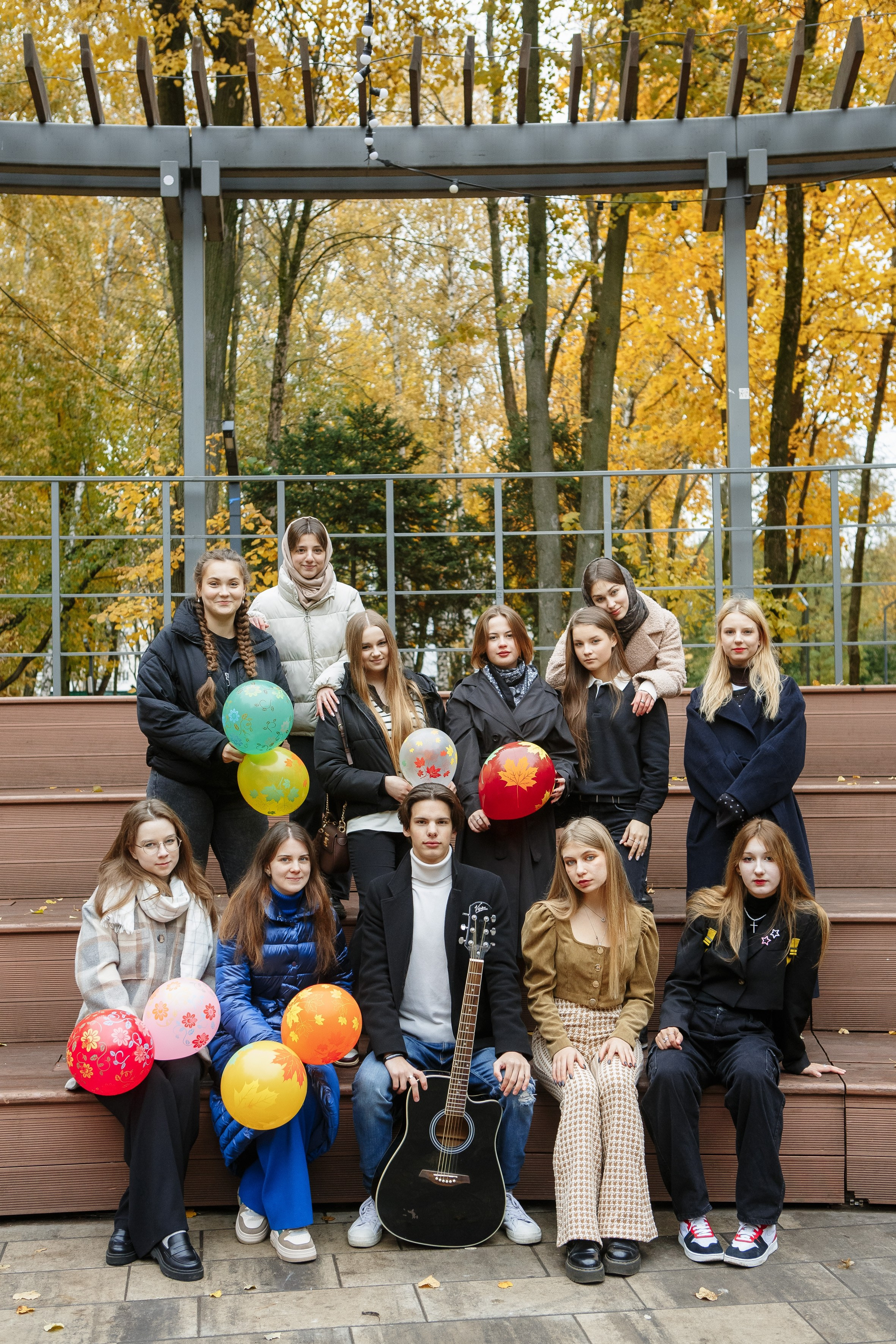 Осень Гимназия 12 11 В 2023 г. Свадебный и портретный Фотограф в Липецке Дмитрий Котюков
