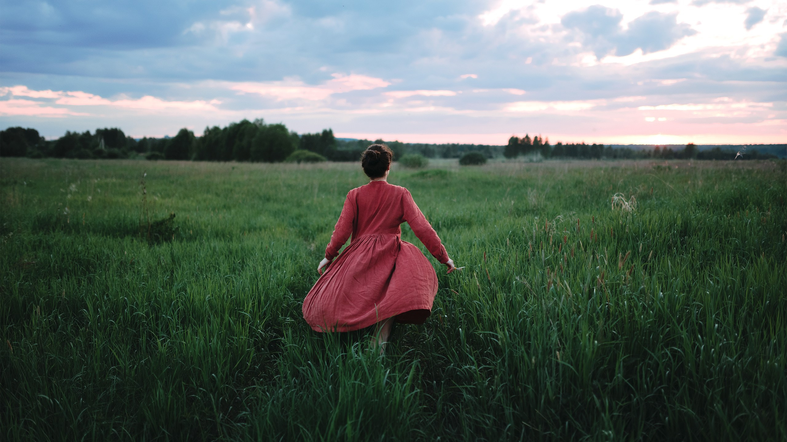 Алый закат. Komonev