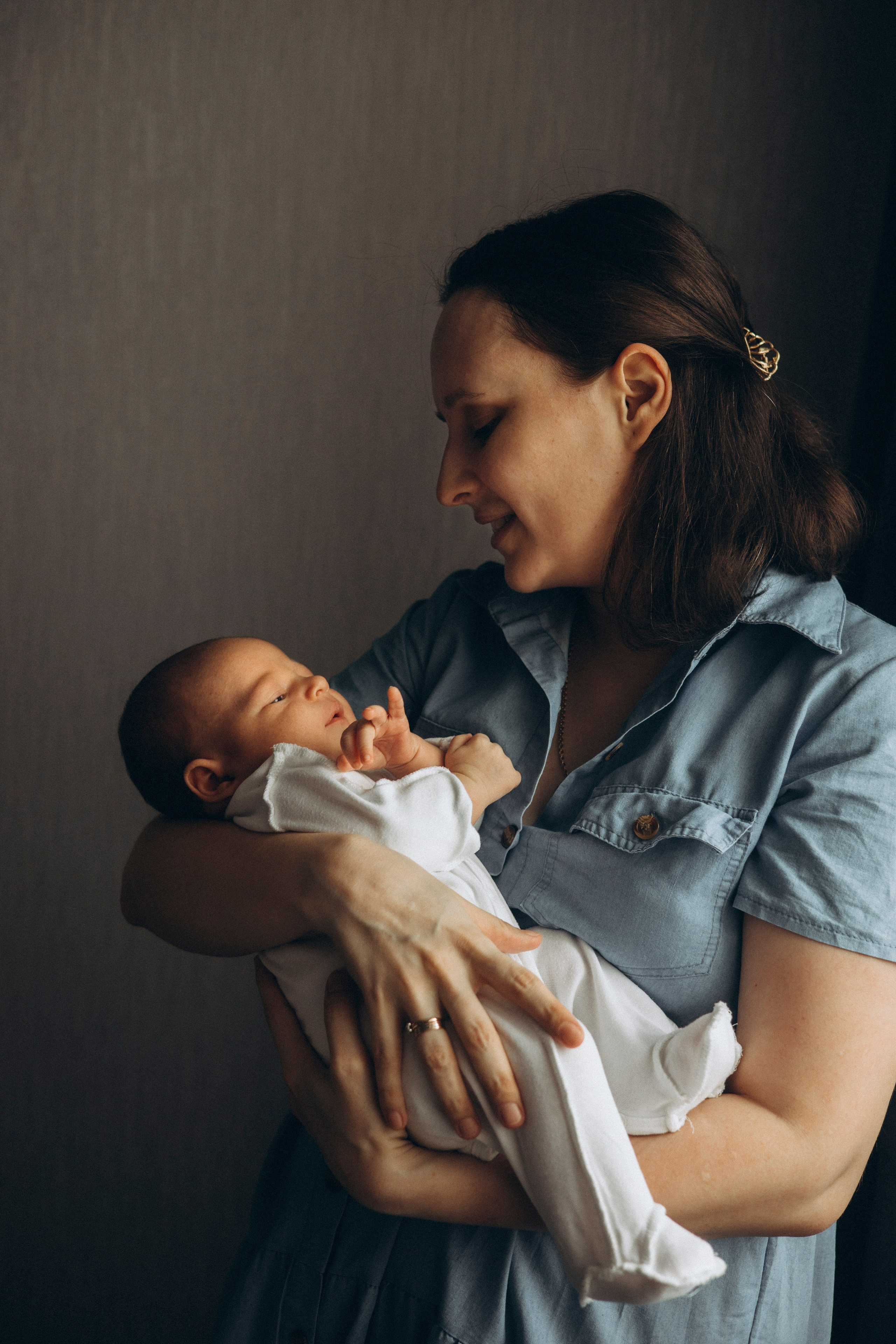 Дёмушке 1 месяц. Lifestyle семейный и детский фотограф в Омске Иванова Екатерина