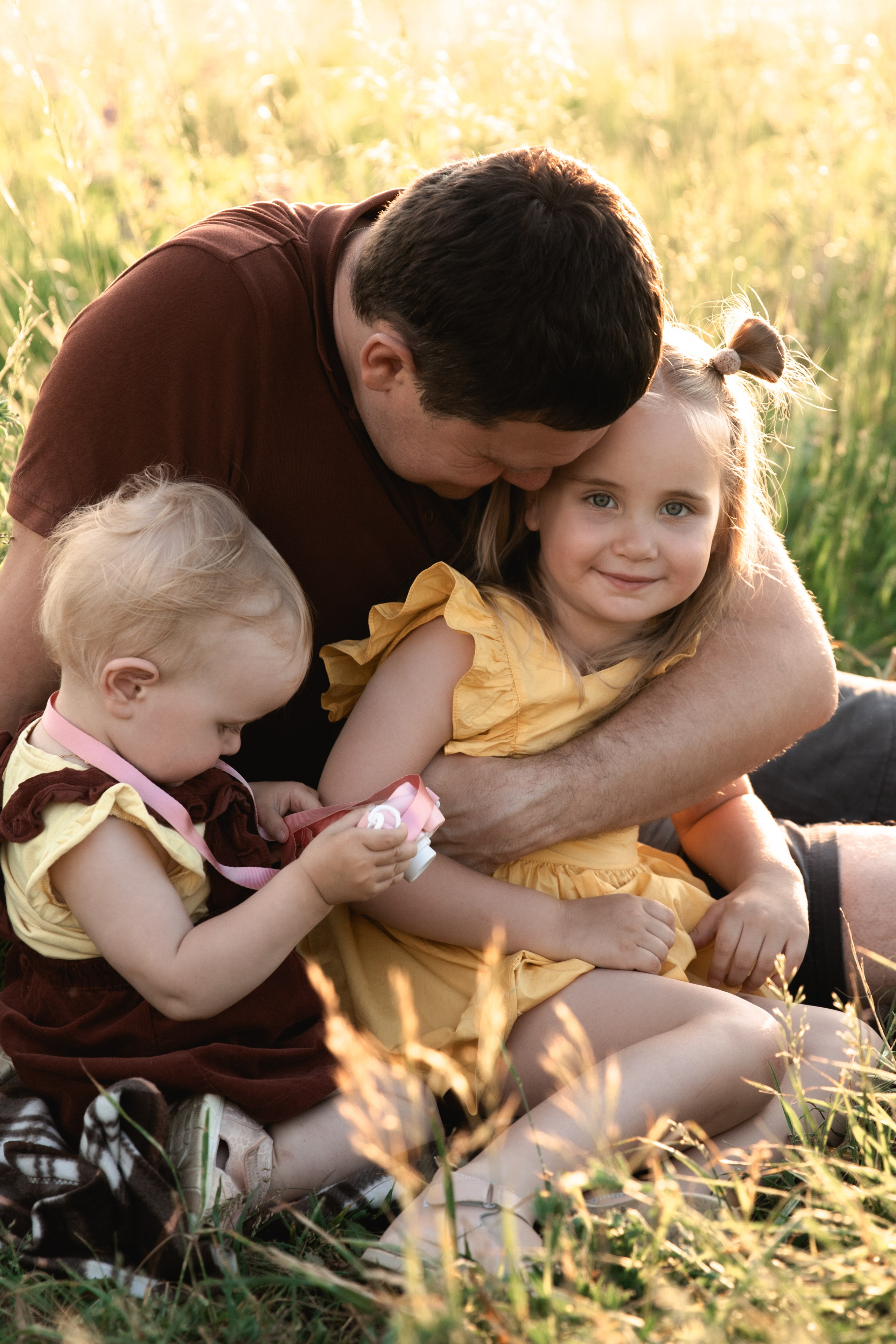 Папа и дочки. Семейный фотограф документалист в Пензе Лопатинская Татья