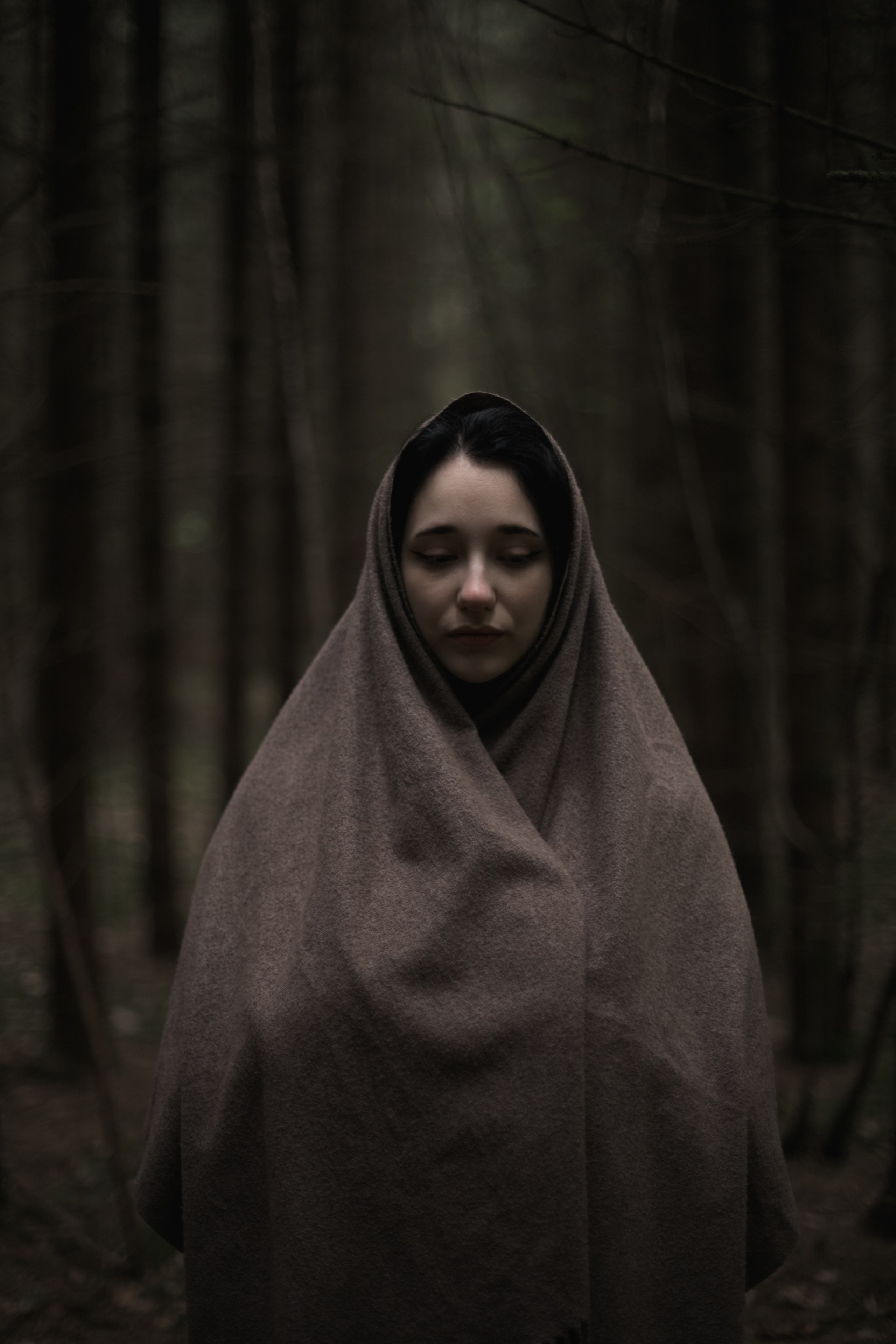 Полина Л — (Лесной массив). — Digital Noise —