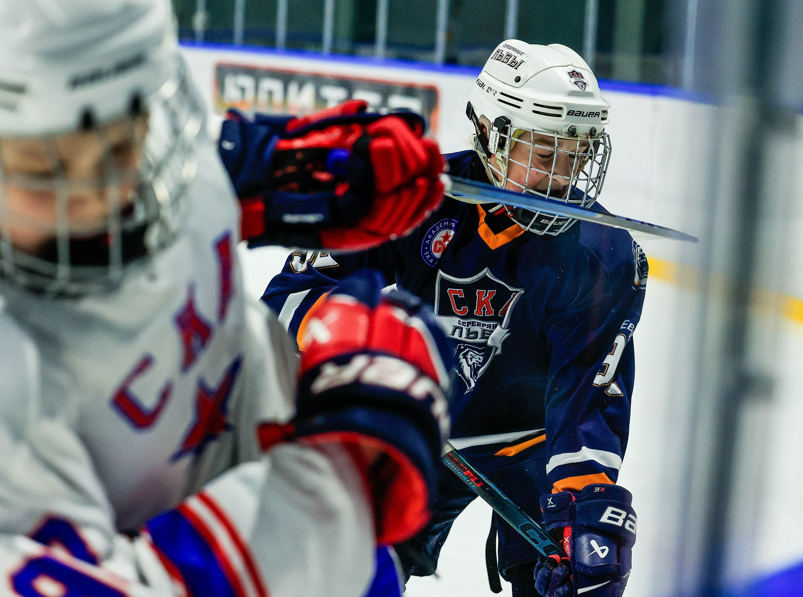 Хоккей. Спортивный репортажный фотограф из Санкт-Петербурга Виктория Азарова
