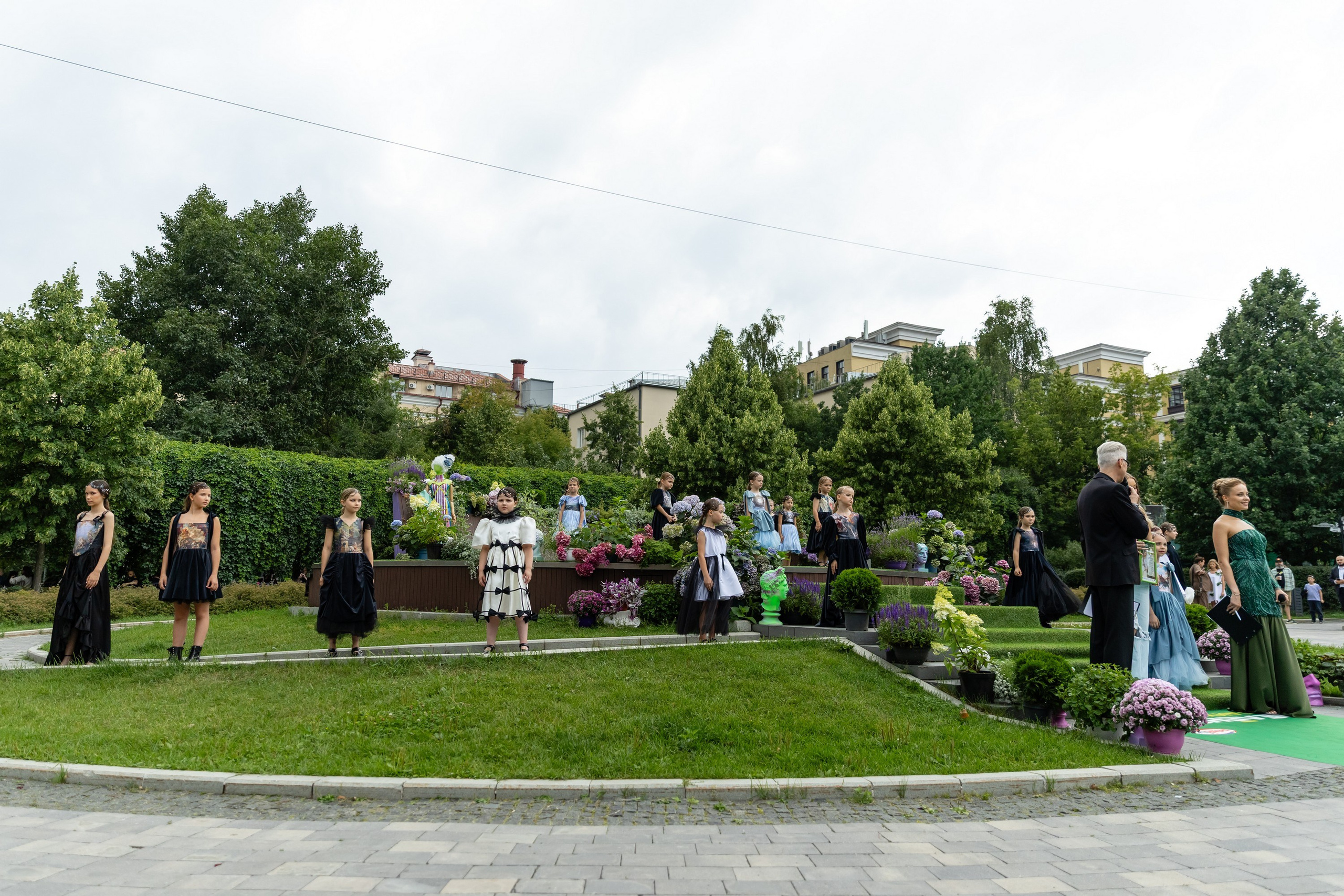 Зеленый подиум (KIDS REVOLUTION и GIZA). Татьяна Чернышова свадебный фотограф Москва