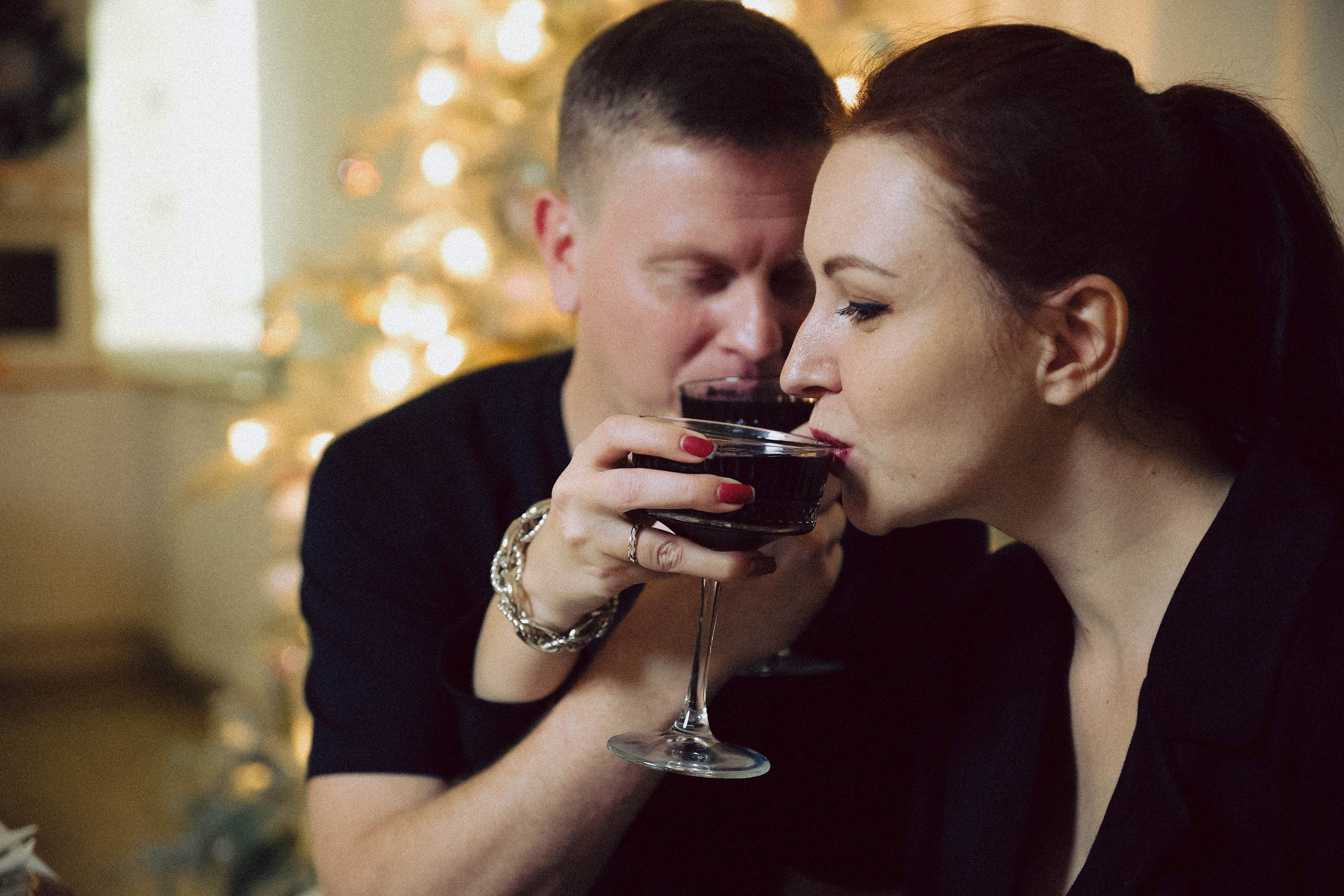 Новогодняя total black. Photographer in Moscow & everywhere in the World Alena Vyalova