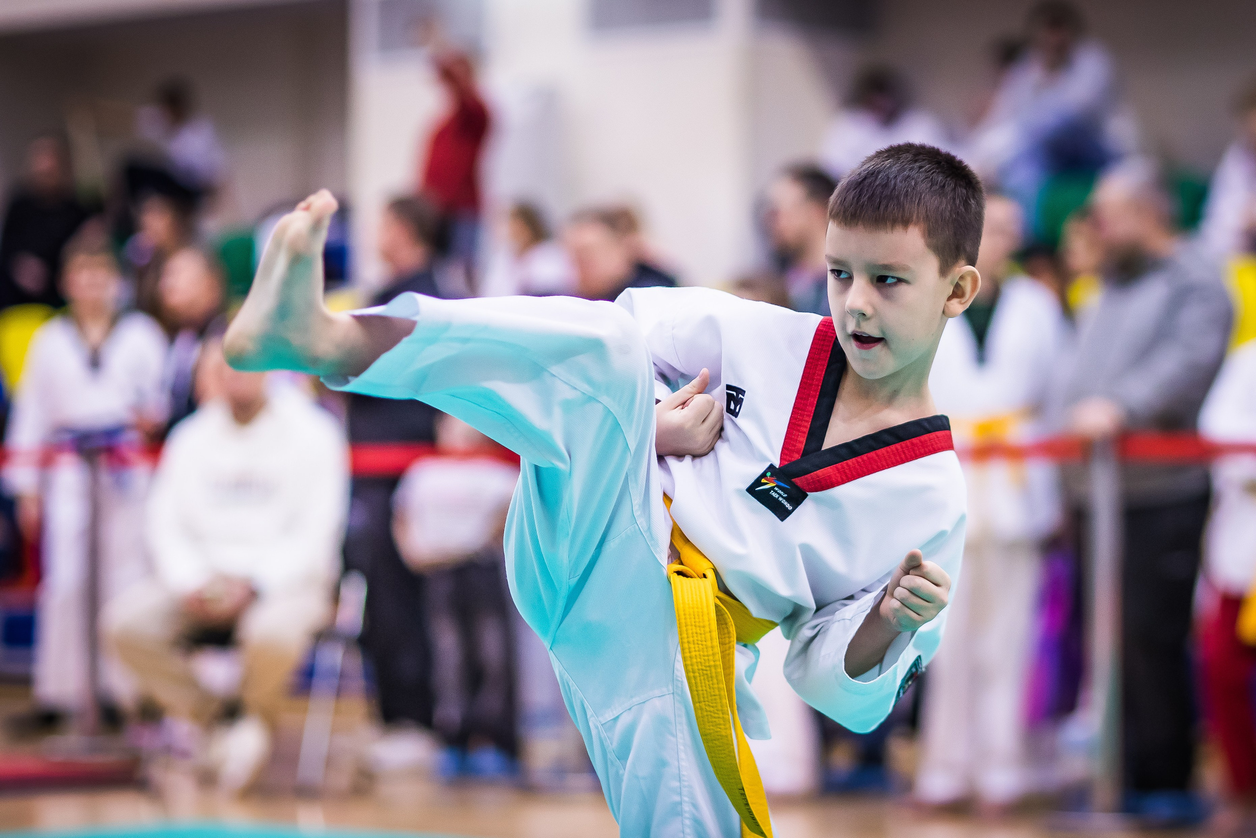 Турнир Федерации детского тхэквондо России по дисциплине ПХУМСЭ. Спортивный фотограф Максим Серегин