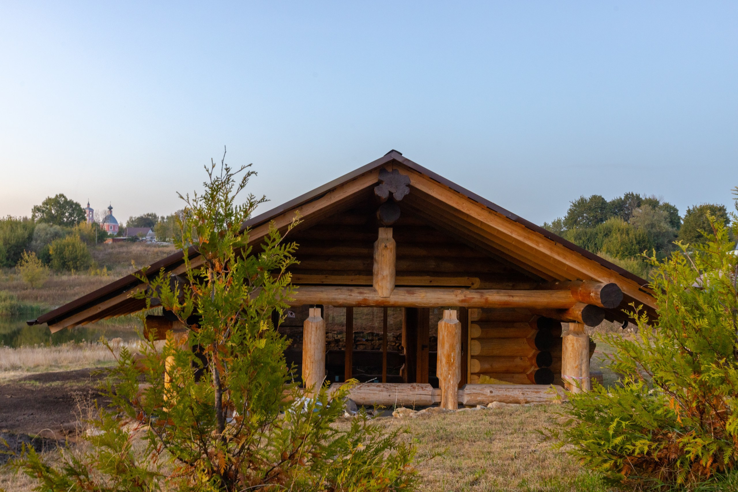 Большая Тросна вечером и новый бассейный комплекс. Фотограф в Туле Крупский АнДРей. Фотостудия «КАДР71» в Туле