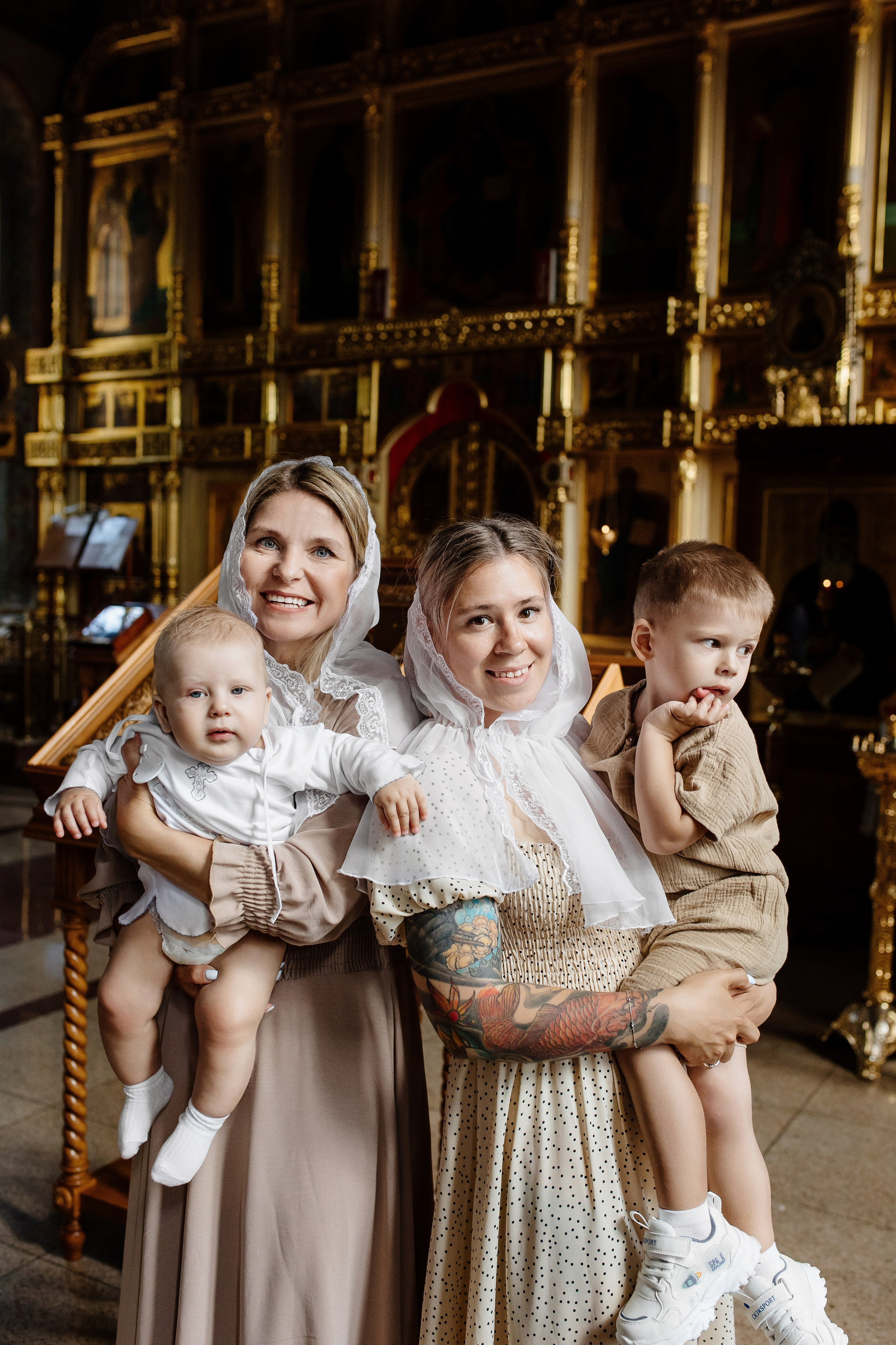 Крещение Луки. Свадебный и семейный фотограф Екатерина Иванова