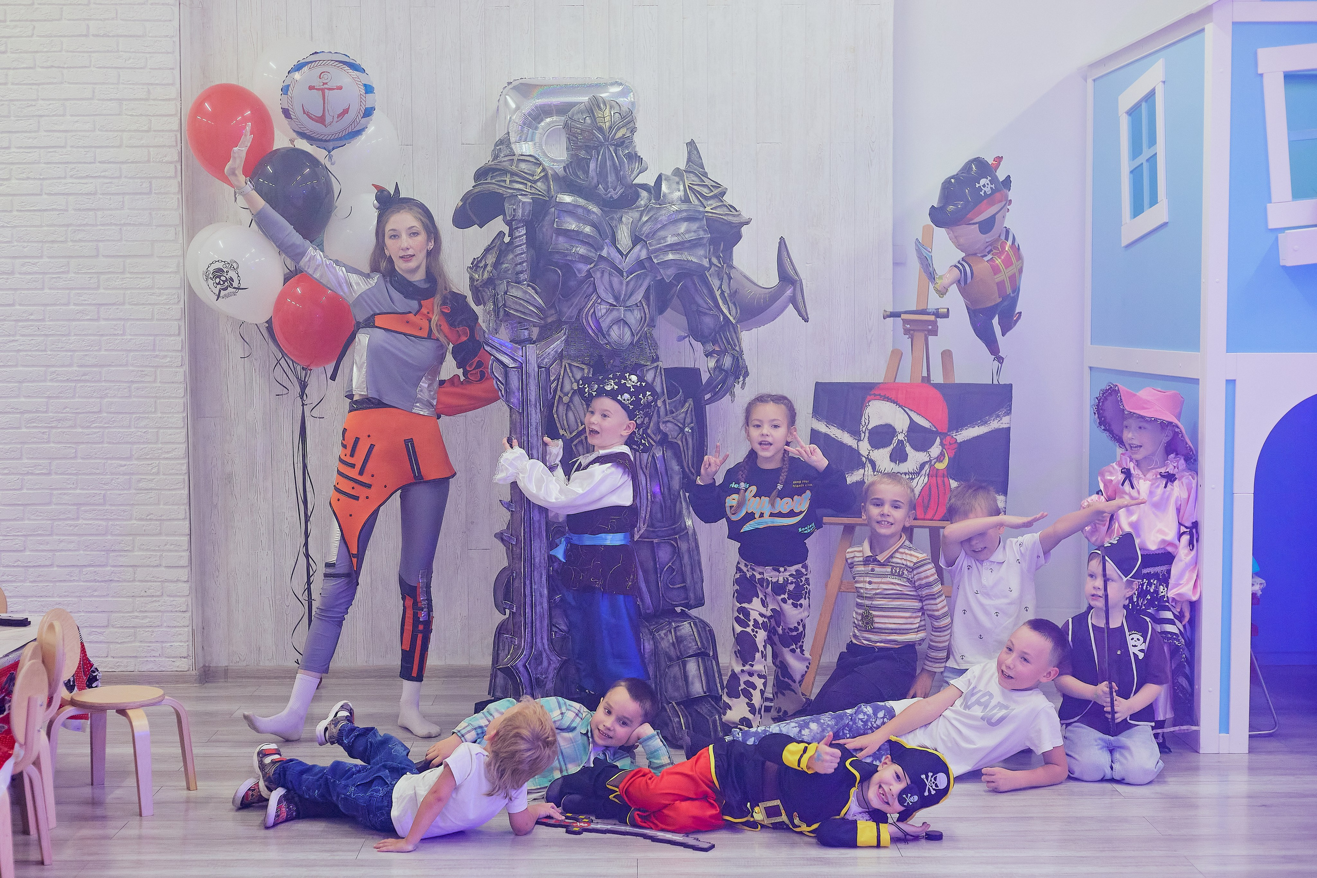 День Рождение Степана 5 лет, съёмка 3 часовой программы. Семейный и детский фотограф в Ярославле Юлия Галашина