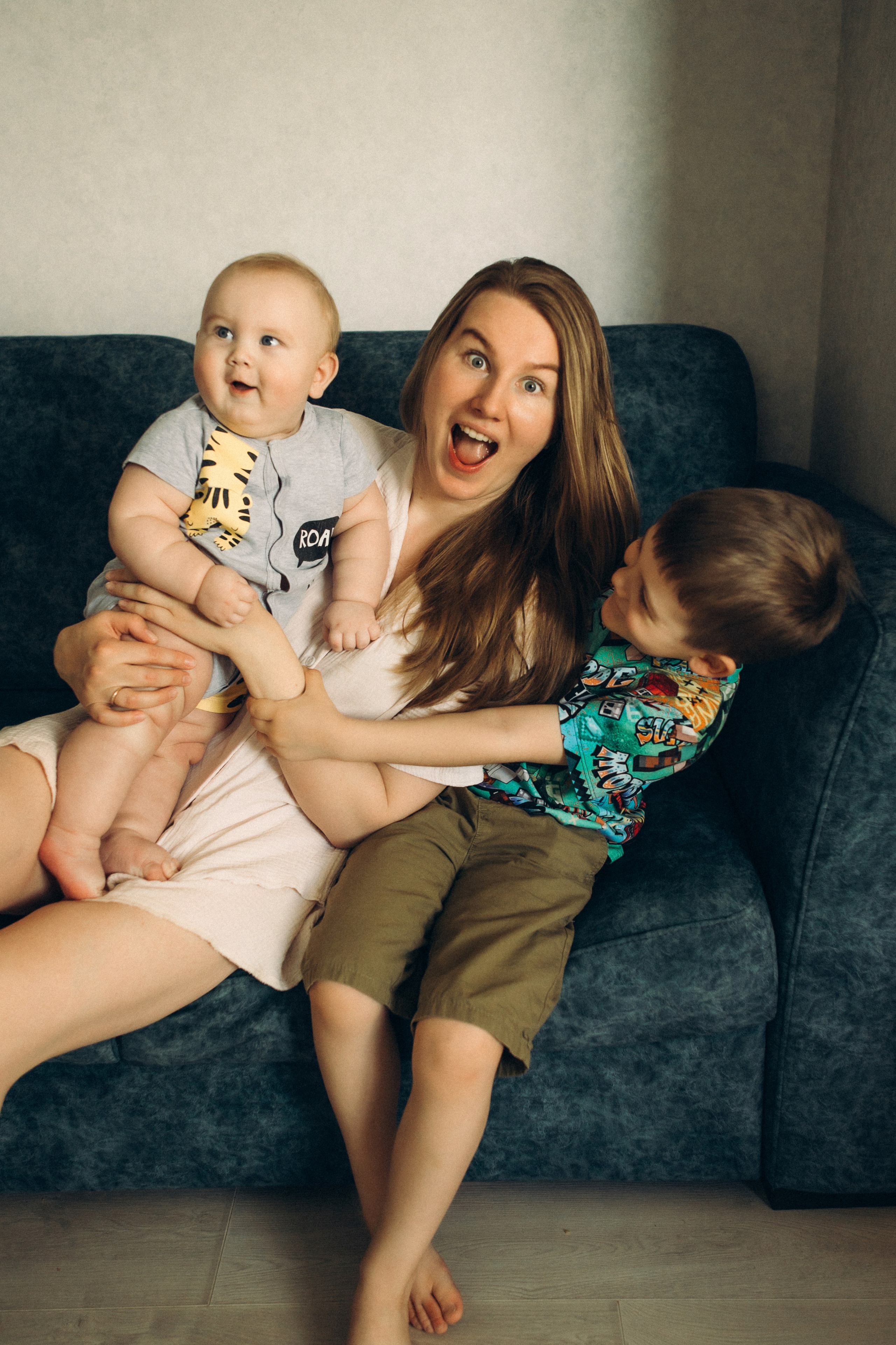 Настя, Миша, Лёша и Саша. Семейный фотограф и детский фотограф в Волгограде Алеся Бутакова — дет