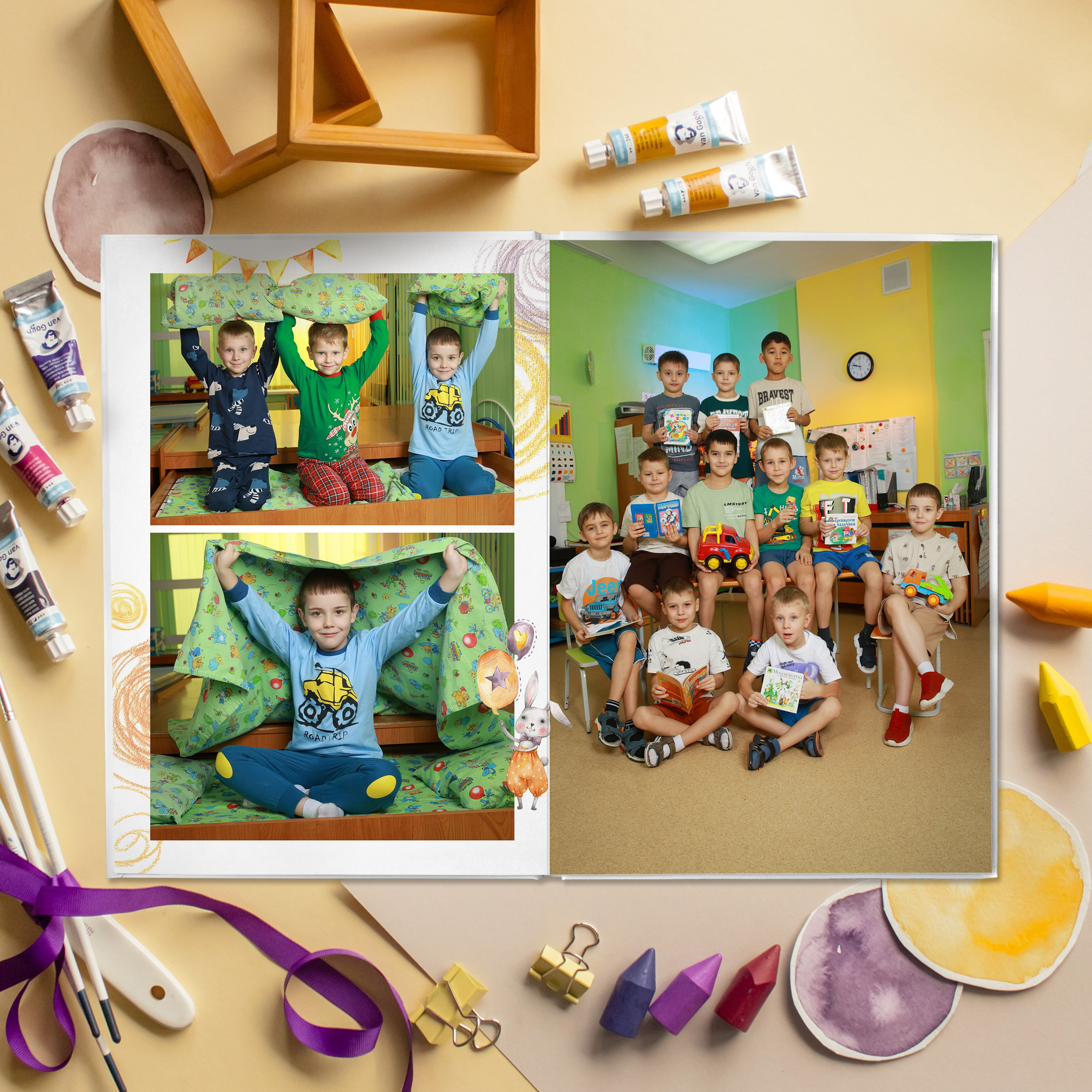 Дизайн альбома для детского сада