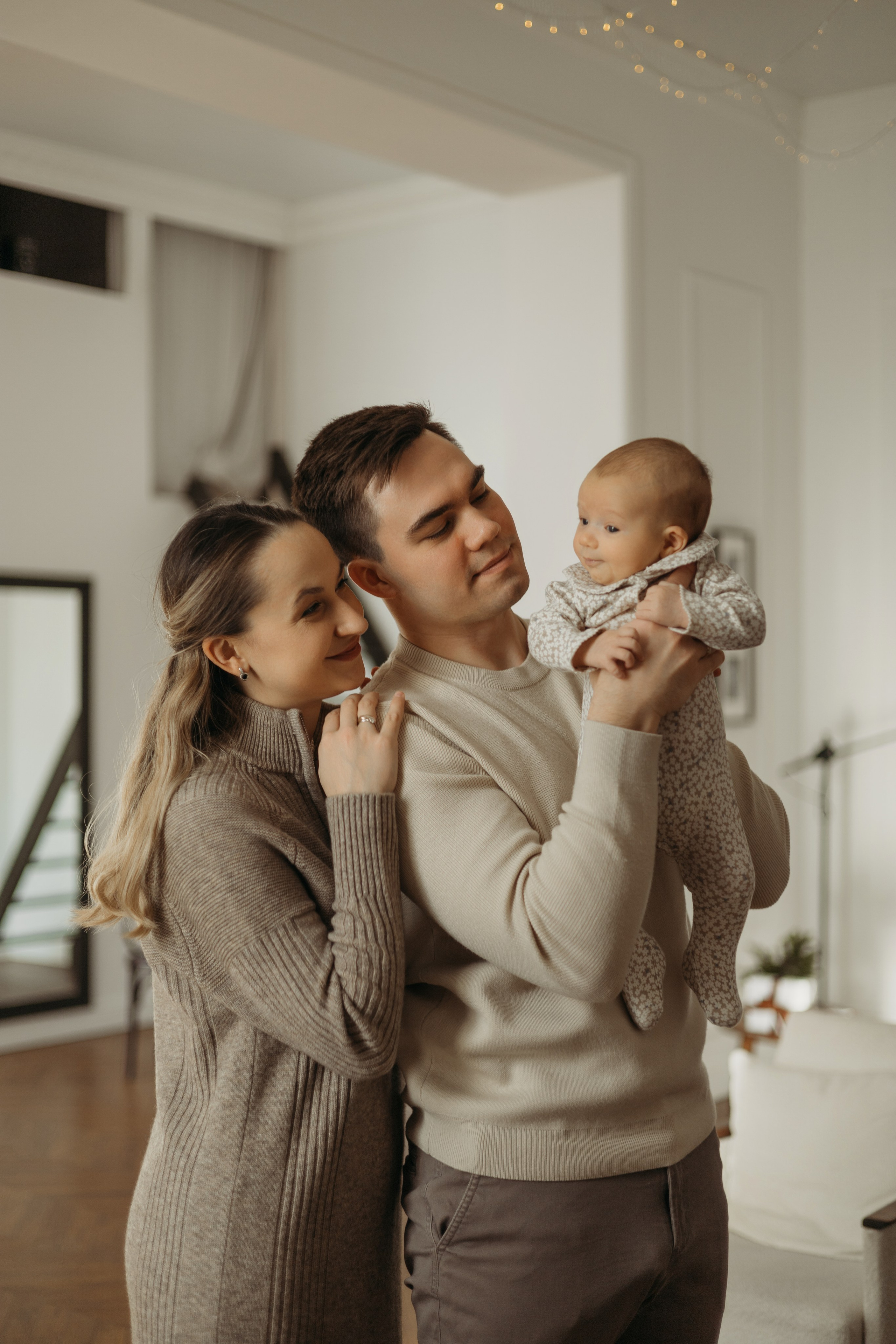 Семейная с малышкой. Самый теплый фотограф в Краснодаре Рябоконь Ксения