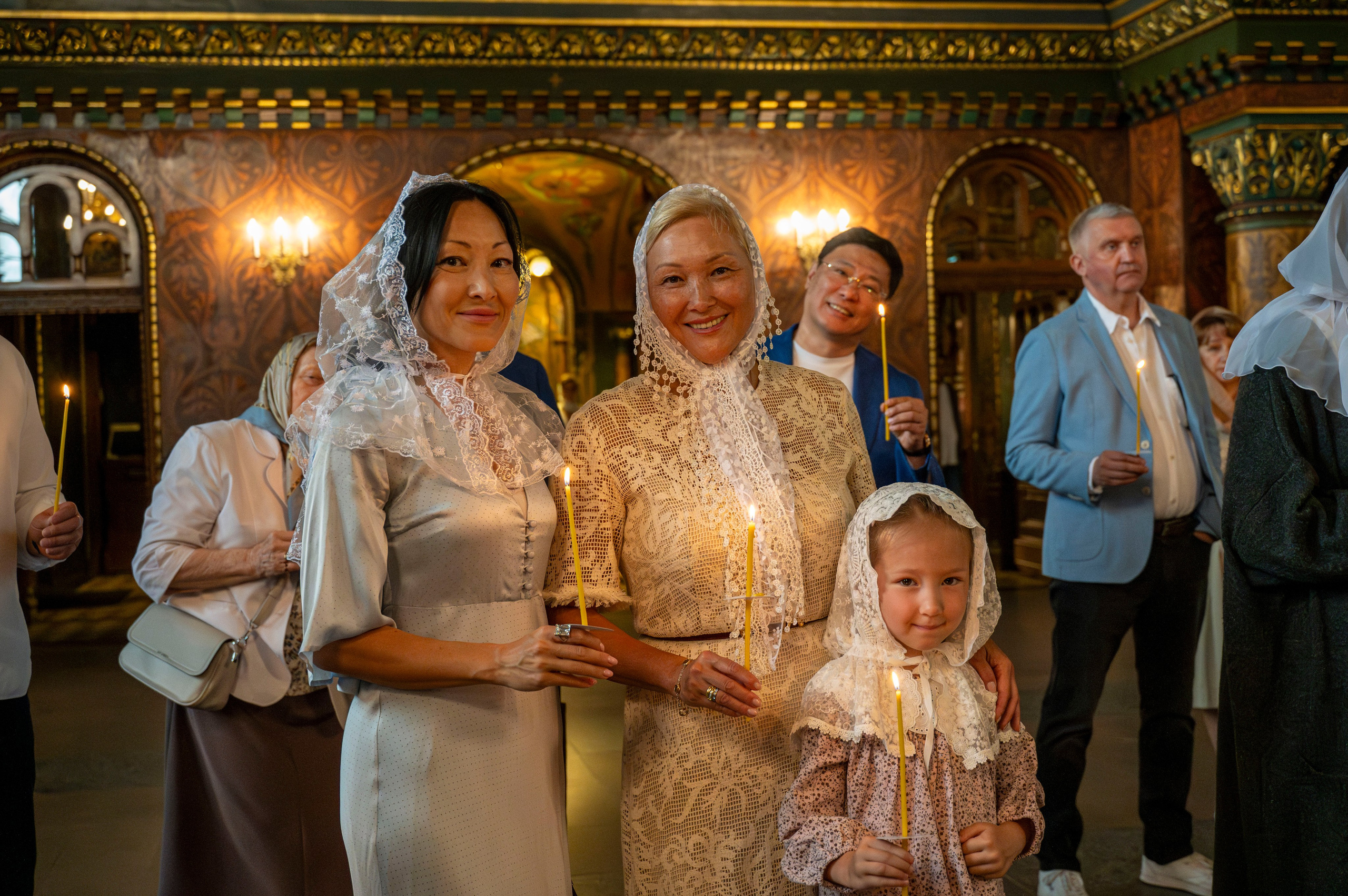 Церковь Успения Пресвятой Богородицы. Крещение Маюши (Матроны). Фотограф на роды СПБ Юлия Герасимова