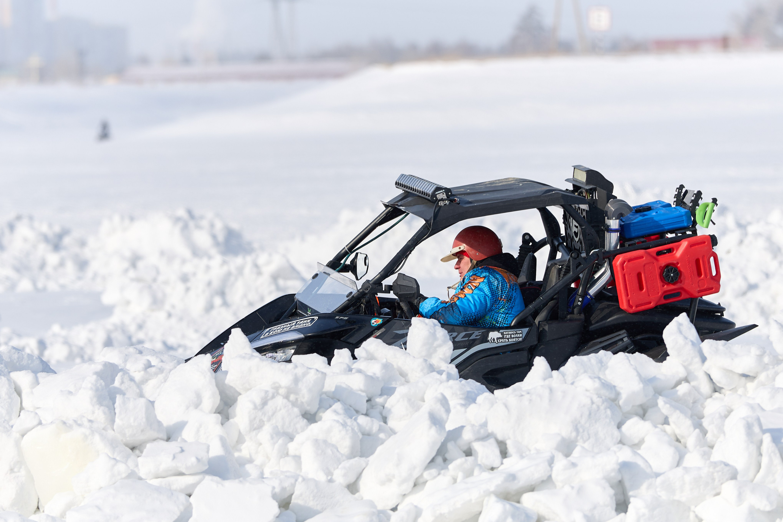 Топим Лёд — 2026. Соревнования на квадроциклах. Фотограф в Новосибирске Алена Скокова