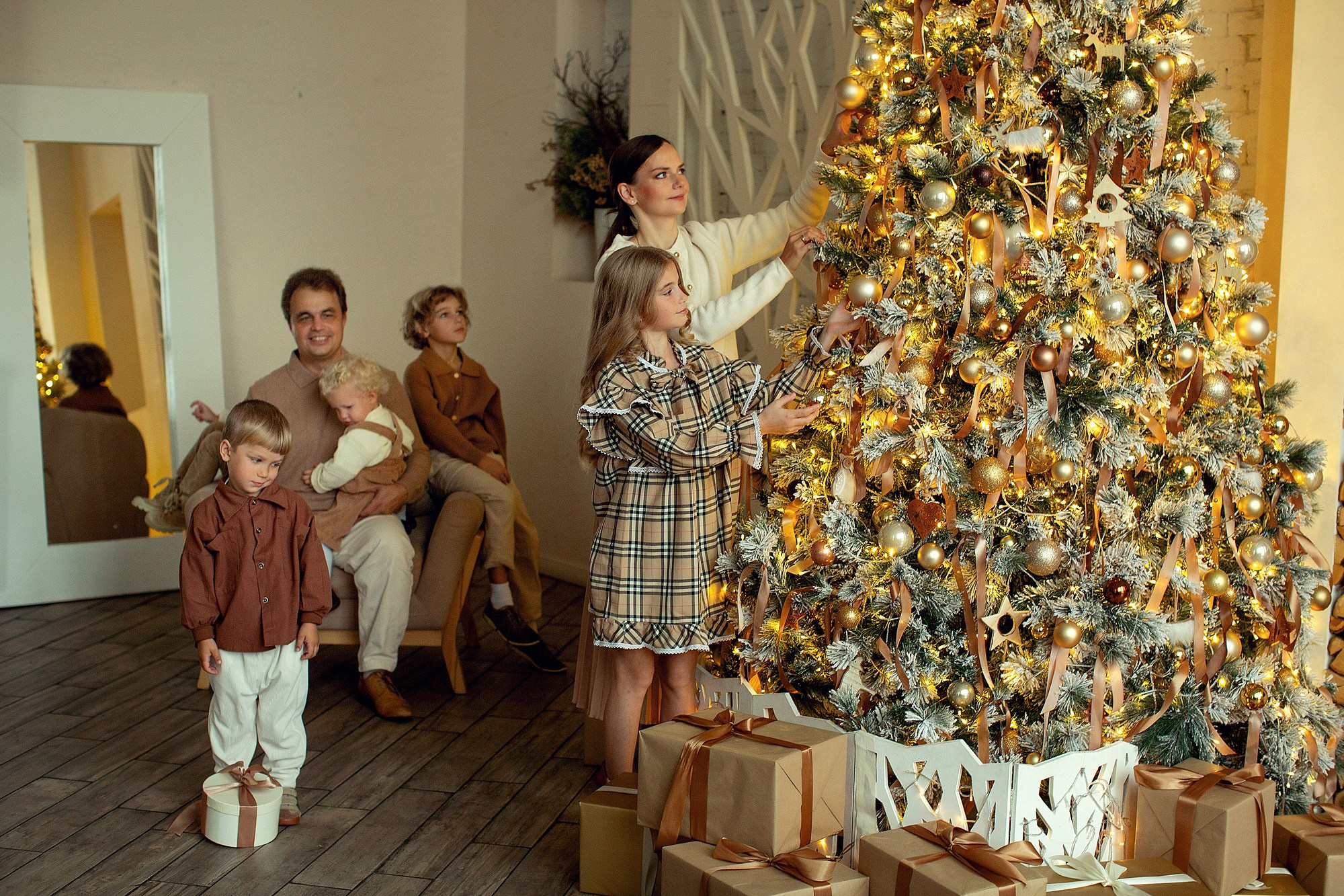 Живые семейные кадры в студии. Это возможно?. Tatyana Nadezhdina Family photographer