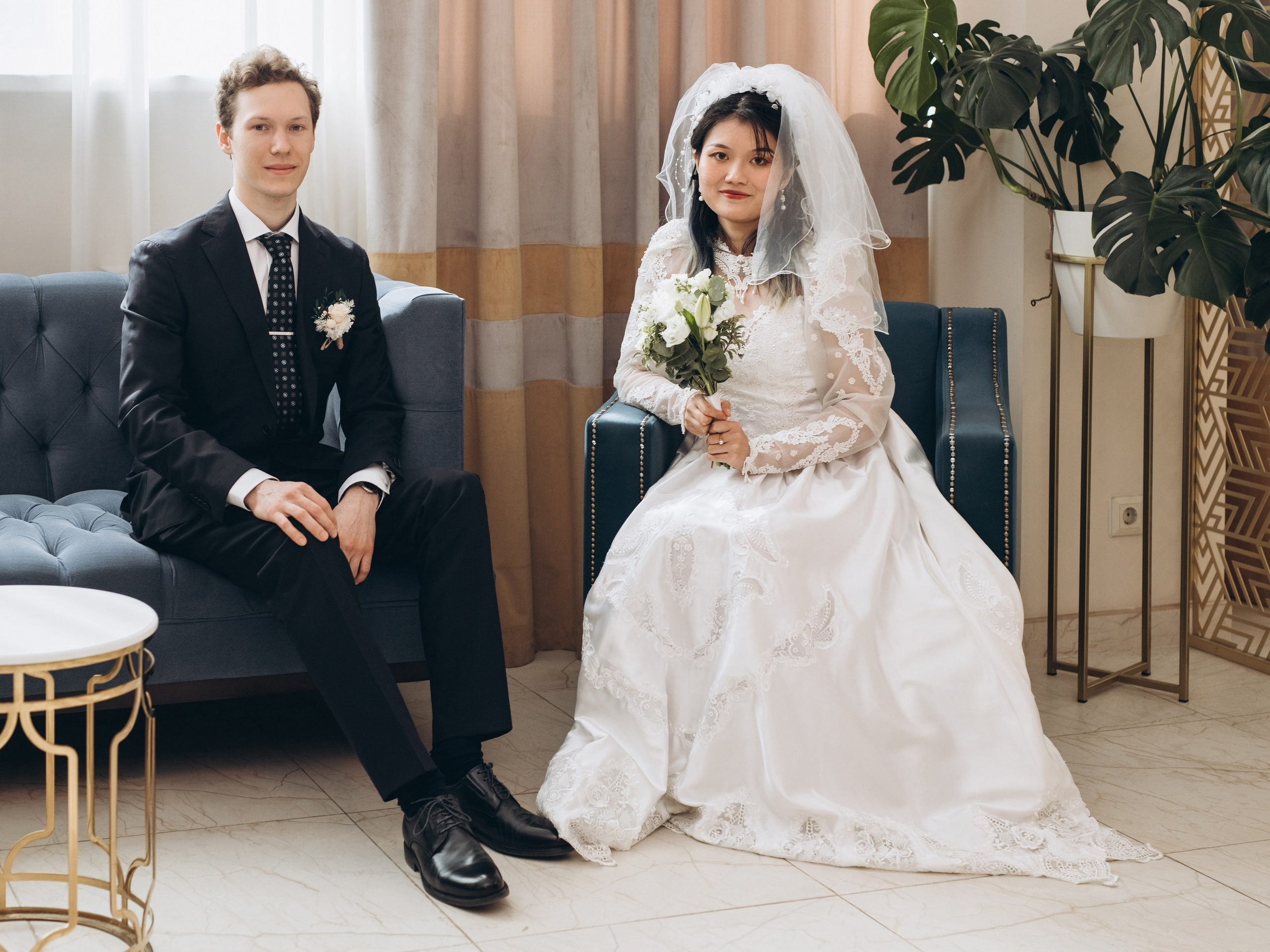 Андрей и Сюй Фан. Фотограф Людмила Оюн