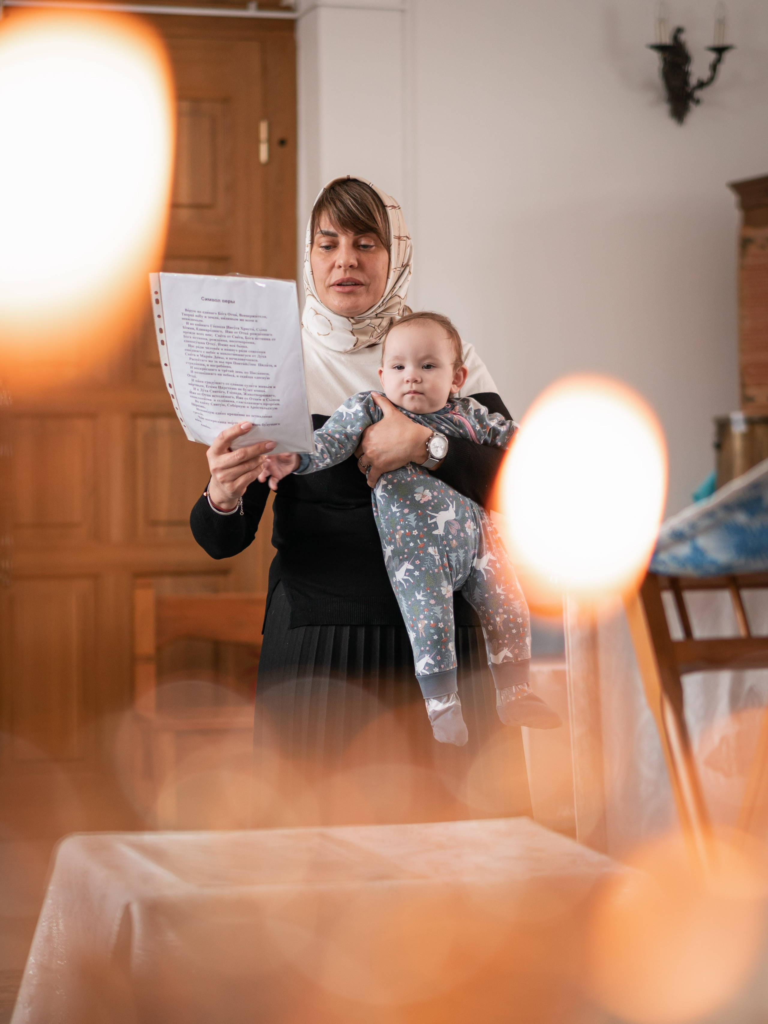 Крещение 16.03.24. Фотограф Москва