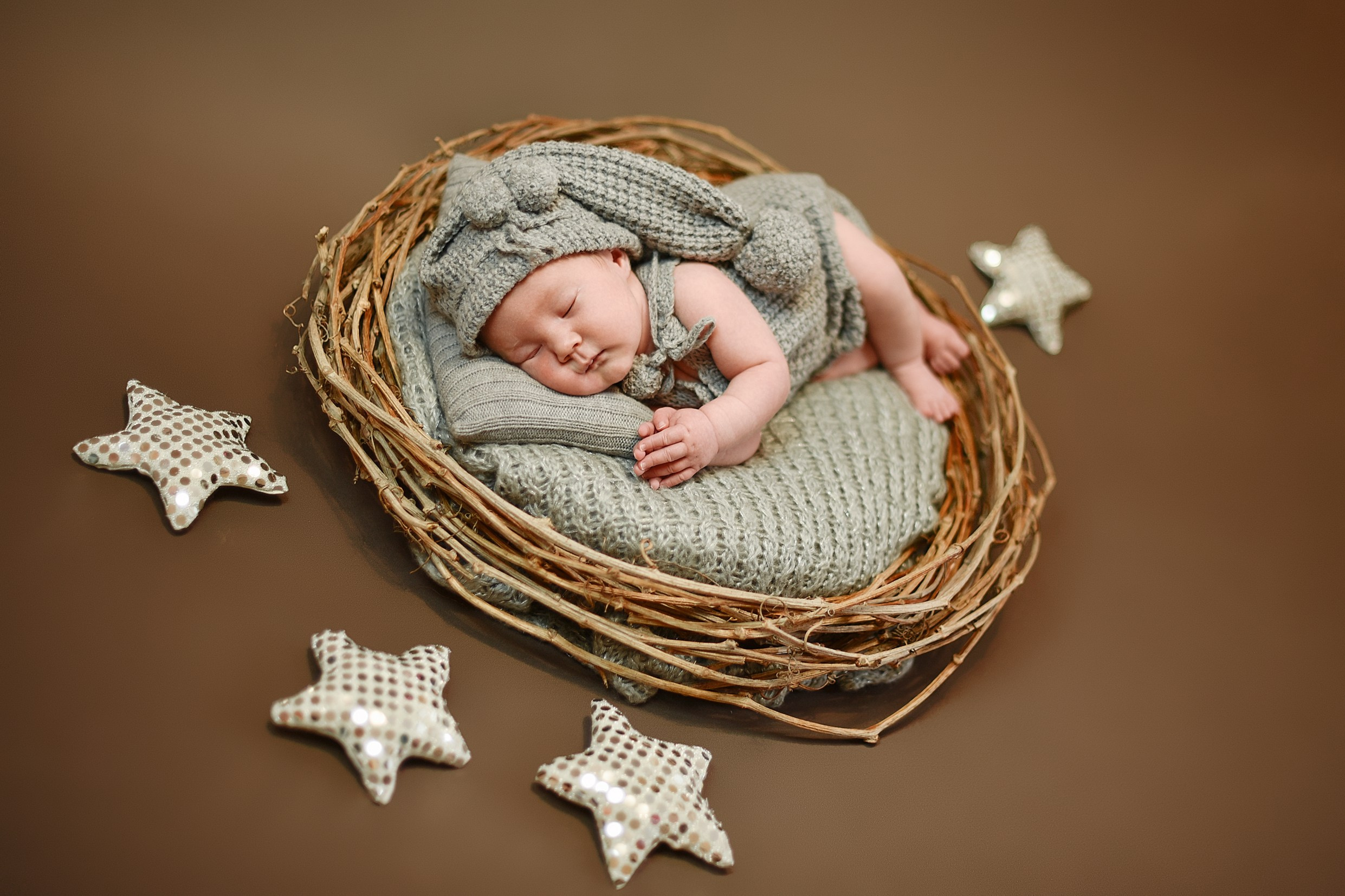 Машенька 18 дней. Фотограф беременности и новорожденных малышей Анастасия Никитина