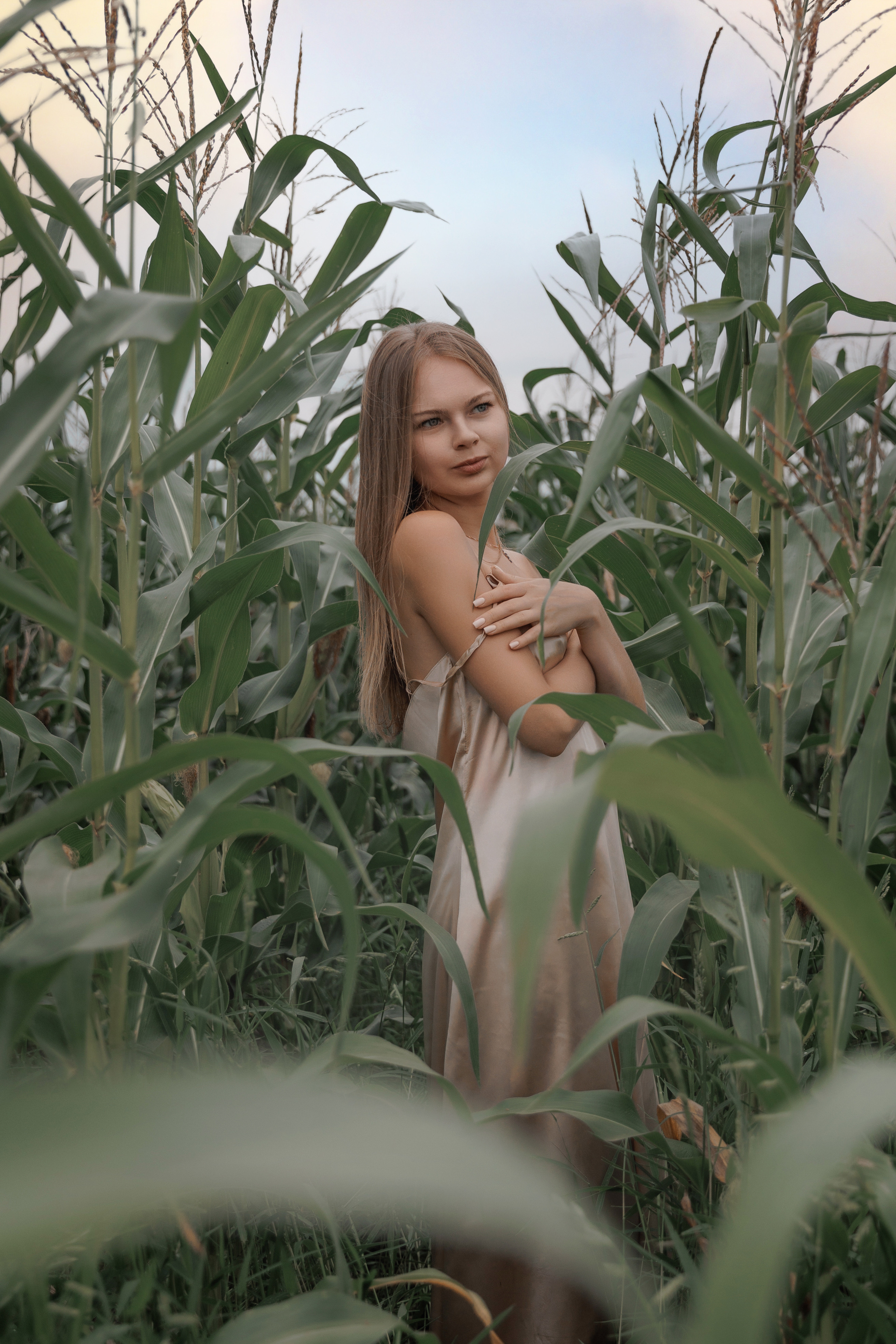 Любовь в подсолнухах и пшенице. Фотограф женского портрета, беременности и материнства Харькова Елена