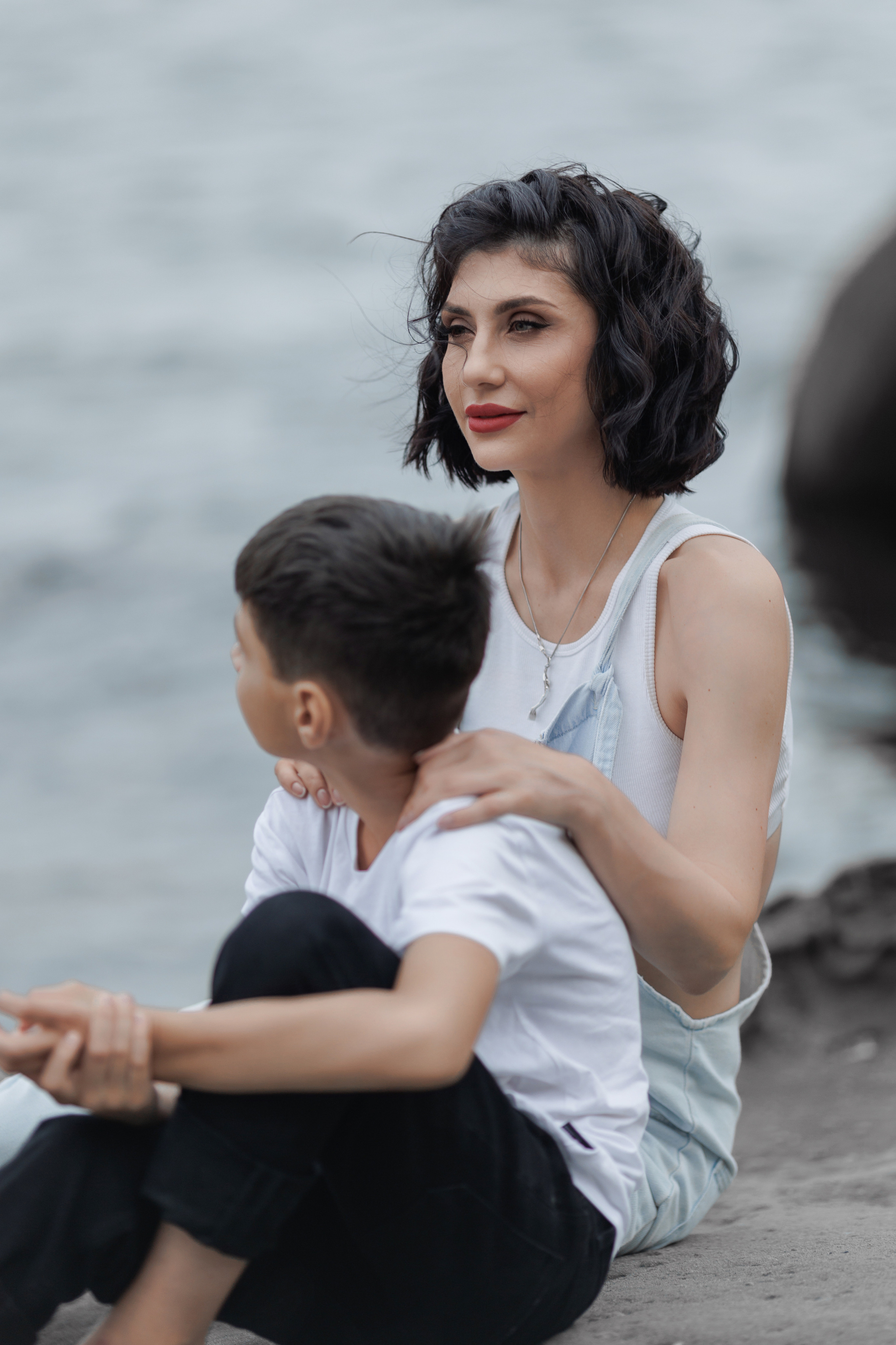 Морская фотопрогулка Анны. Фотограф женского портрета, беременности и материнства Харькова Елена