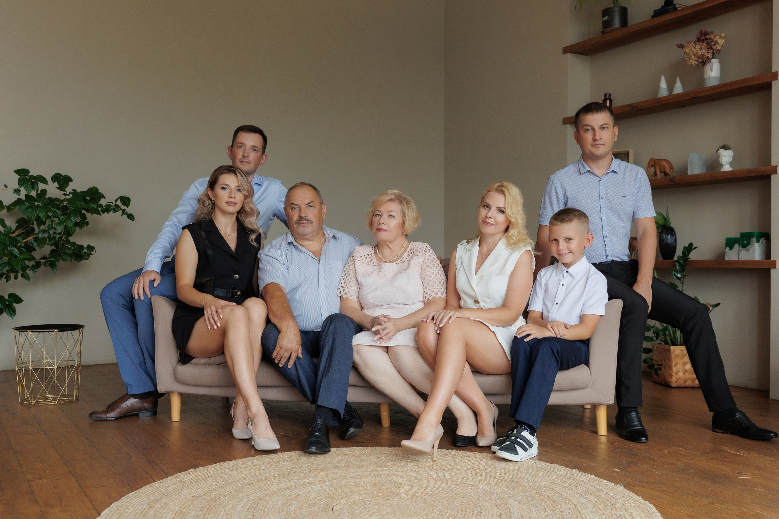 Семейная съемка для Надежды. Фотограф женского портрета, беременности и материнства Харькова Елена