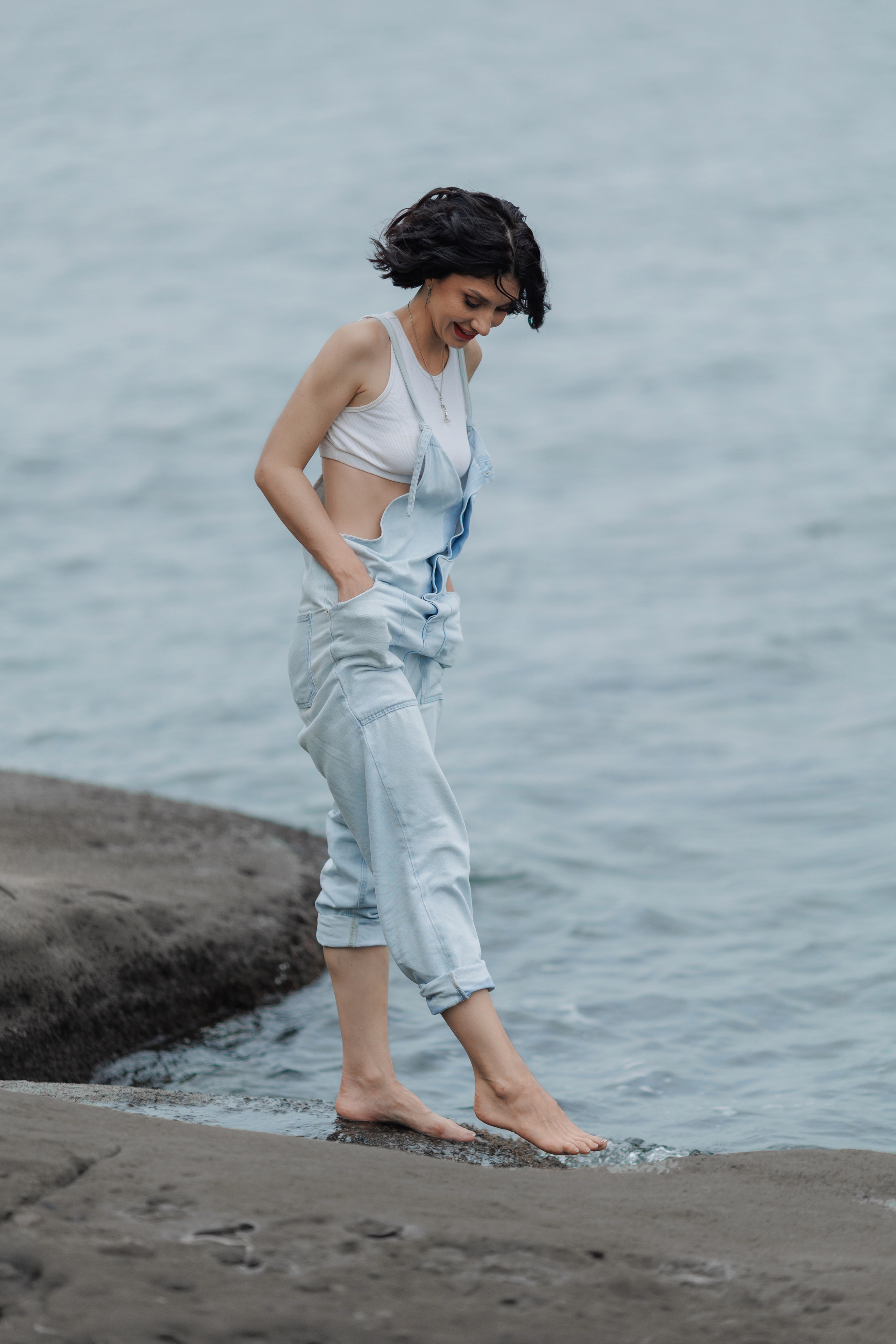 Морская фотопрогулка Анны. Фотограф женского портрета, беременности и материнства Харькова Елена