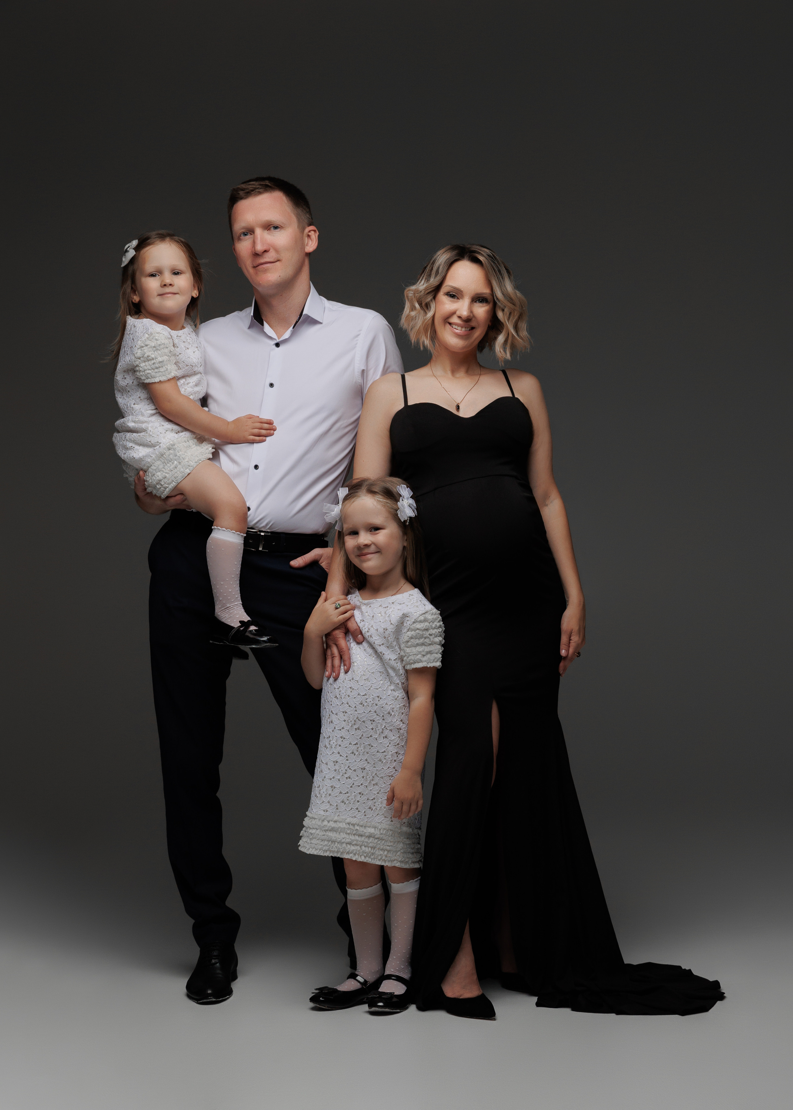 Семейная съемка Vogue. Фотограф женского портрета, беременности и материнства Харькова Елена