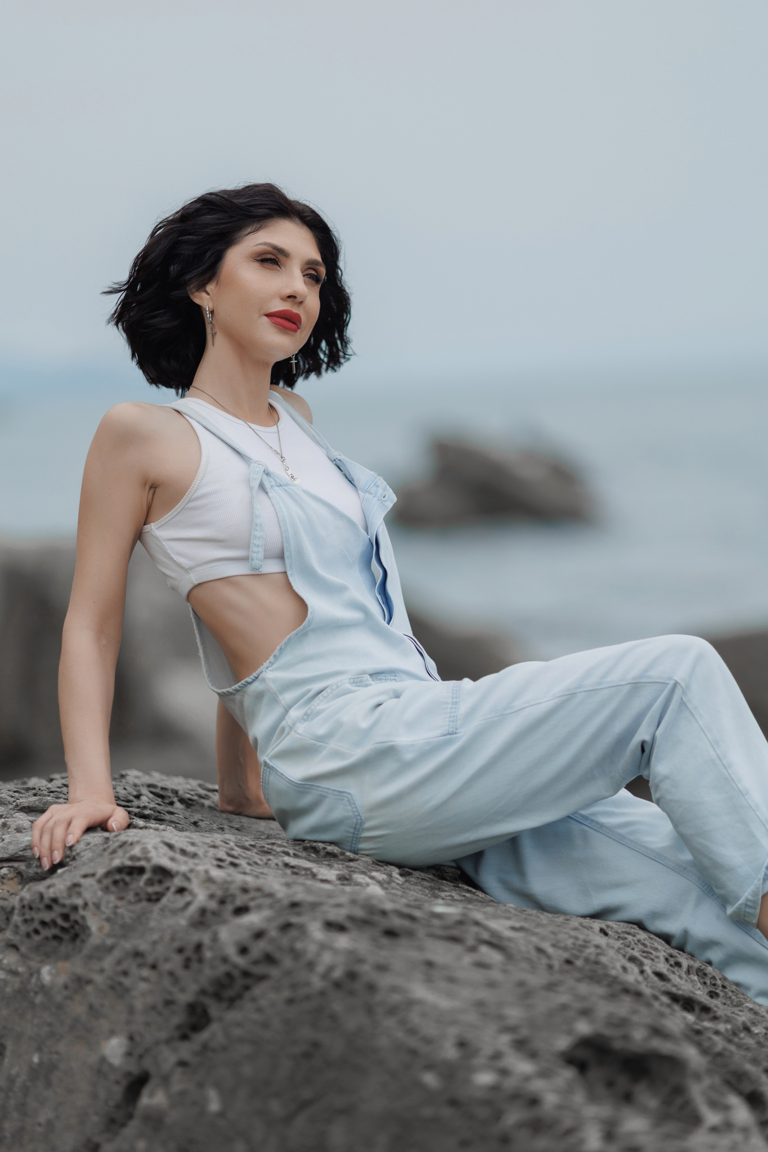 Морская фотопрогулка Анны. Фотограф женского портрета, беременности и материнства Харькова Елена